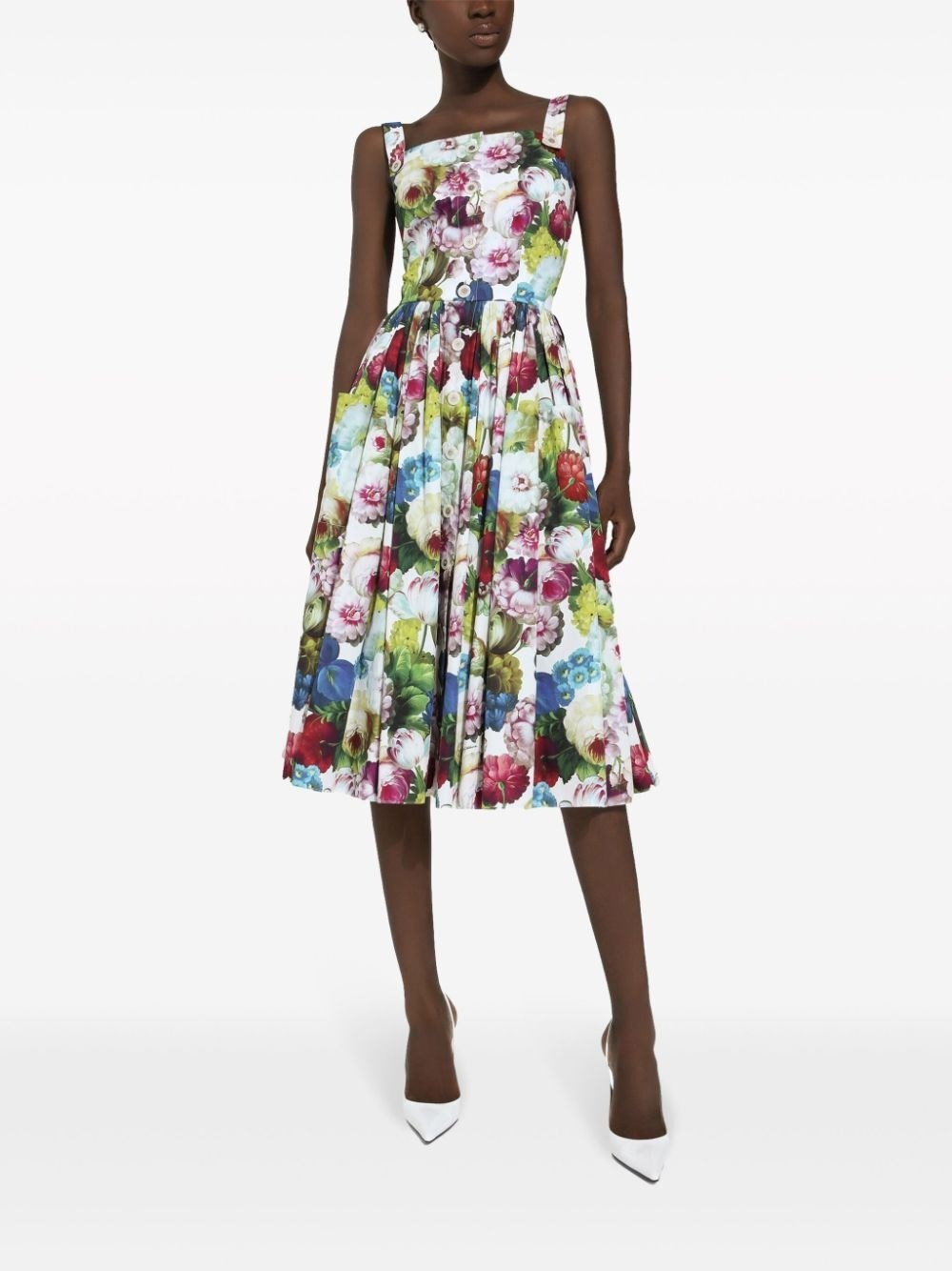 Dolce & Gabbana フラワープリント チュニック 36