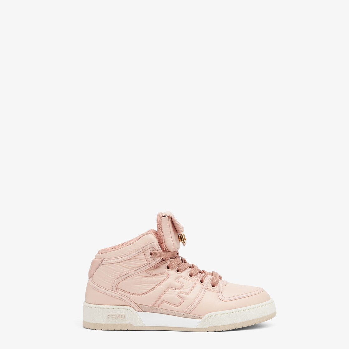 Pink nylon high-tops - 2