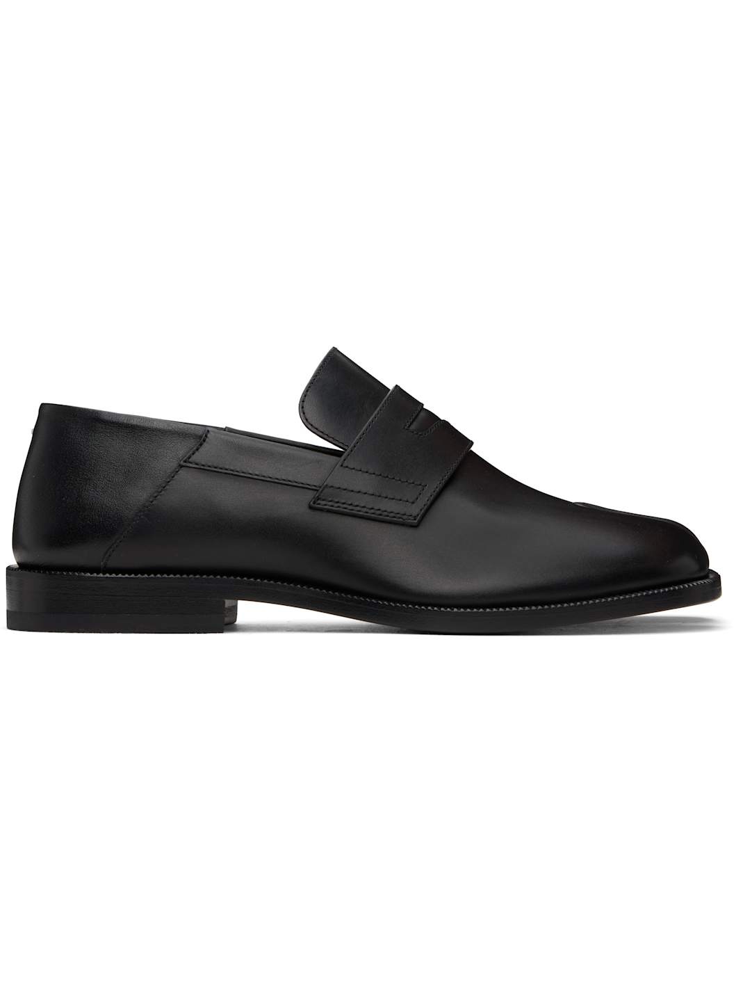Black Tabi City Babouche Loafers - 1