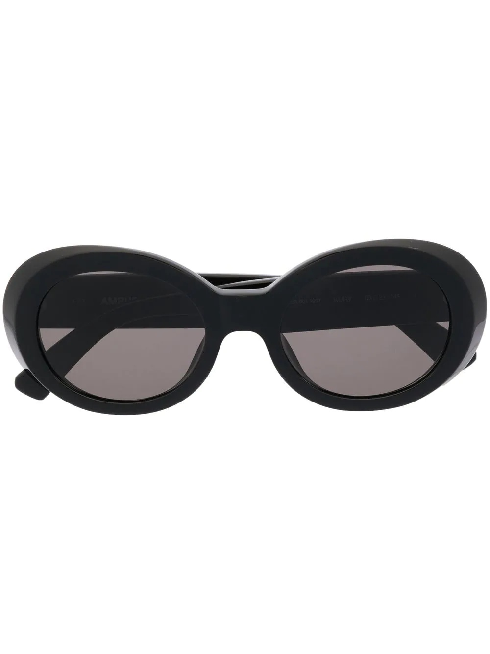 oval-frame sunglasses - 1