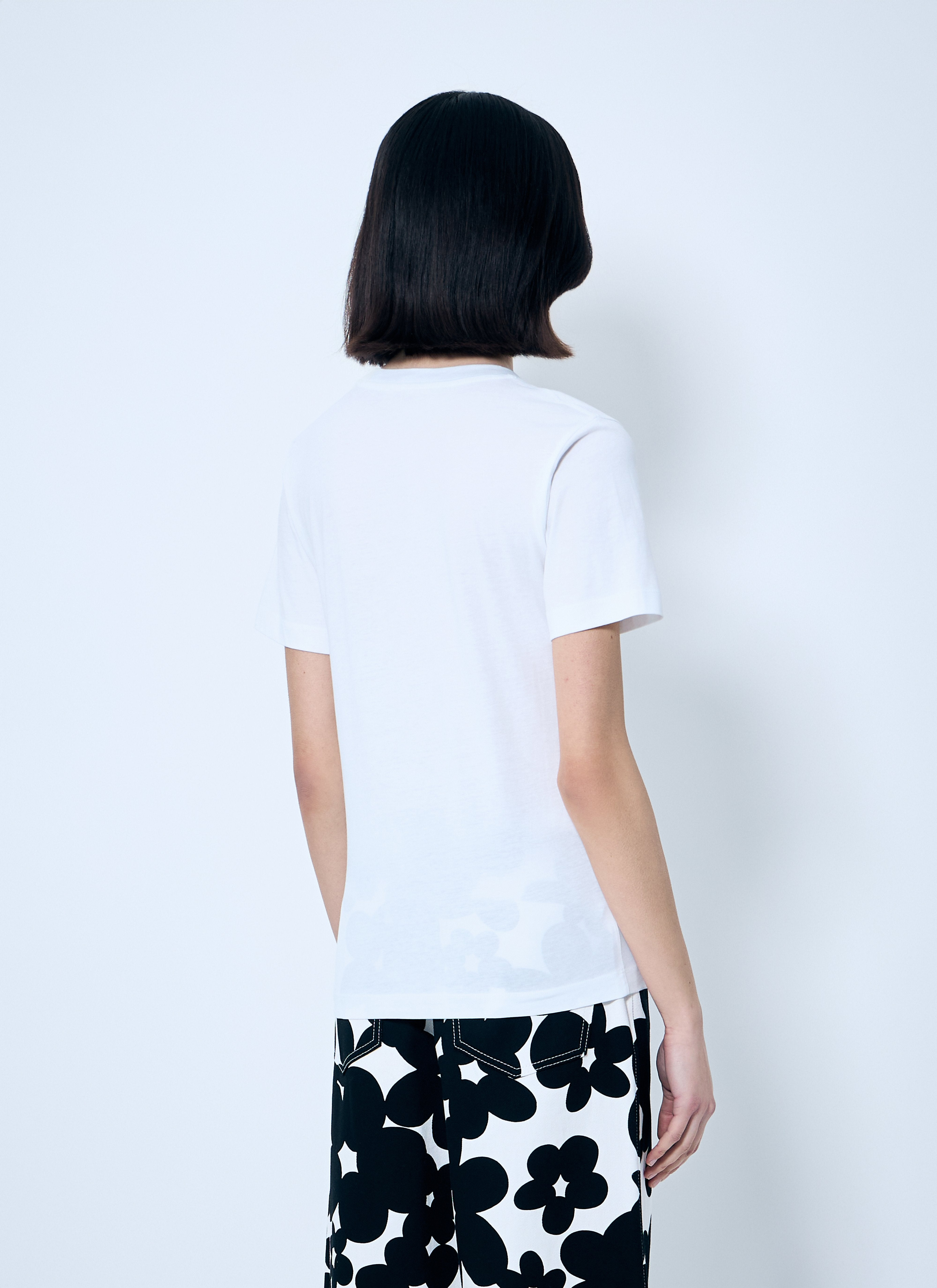 Marni Women Logo Motif T-Shirt - 4