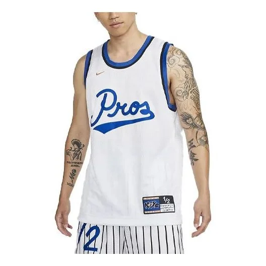 Nike Dri-FIT Lil Penny Premium Jerseys 'White Blue' DA5992-100 - 1
