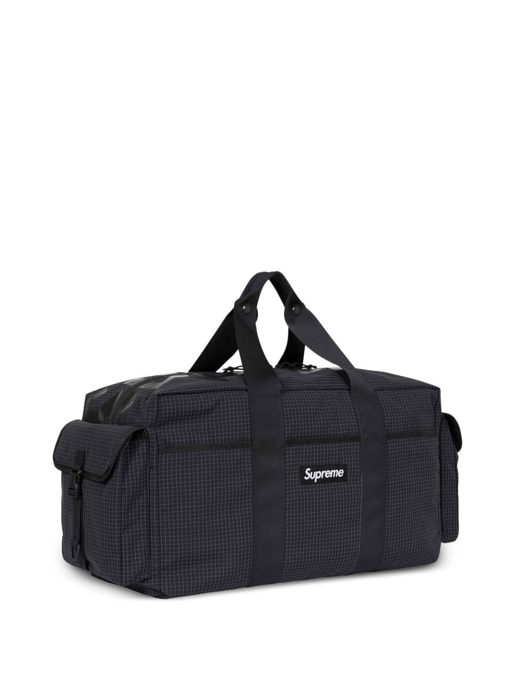 logo-patch duffle bag - 2