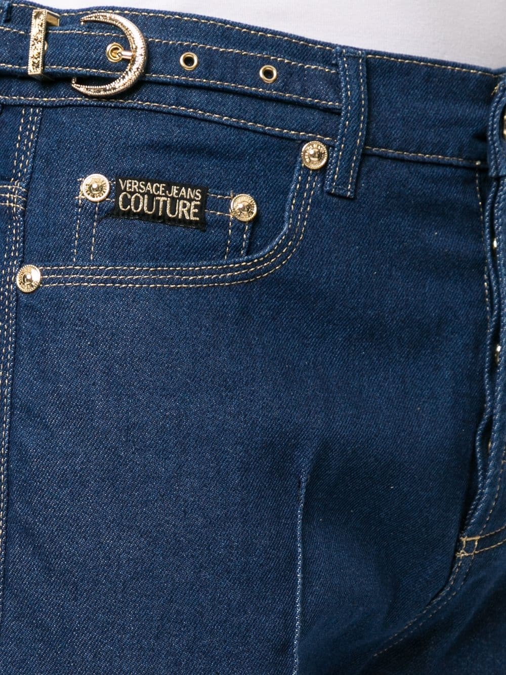 mid-rise straight jeans - 5