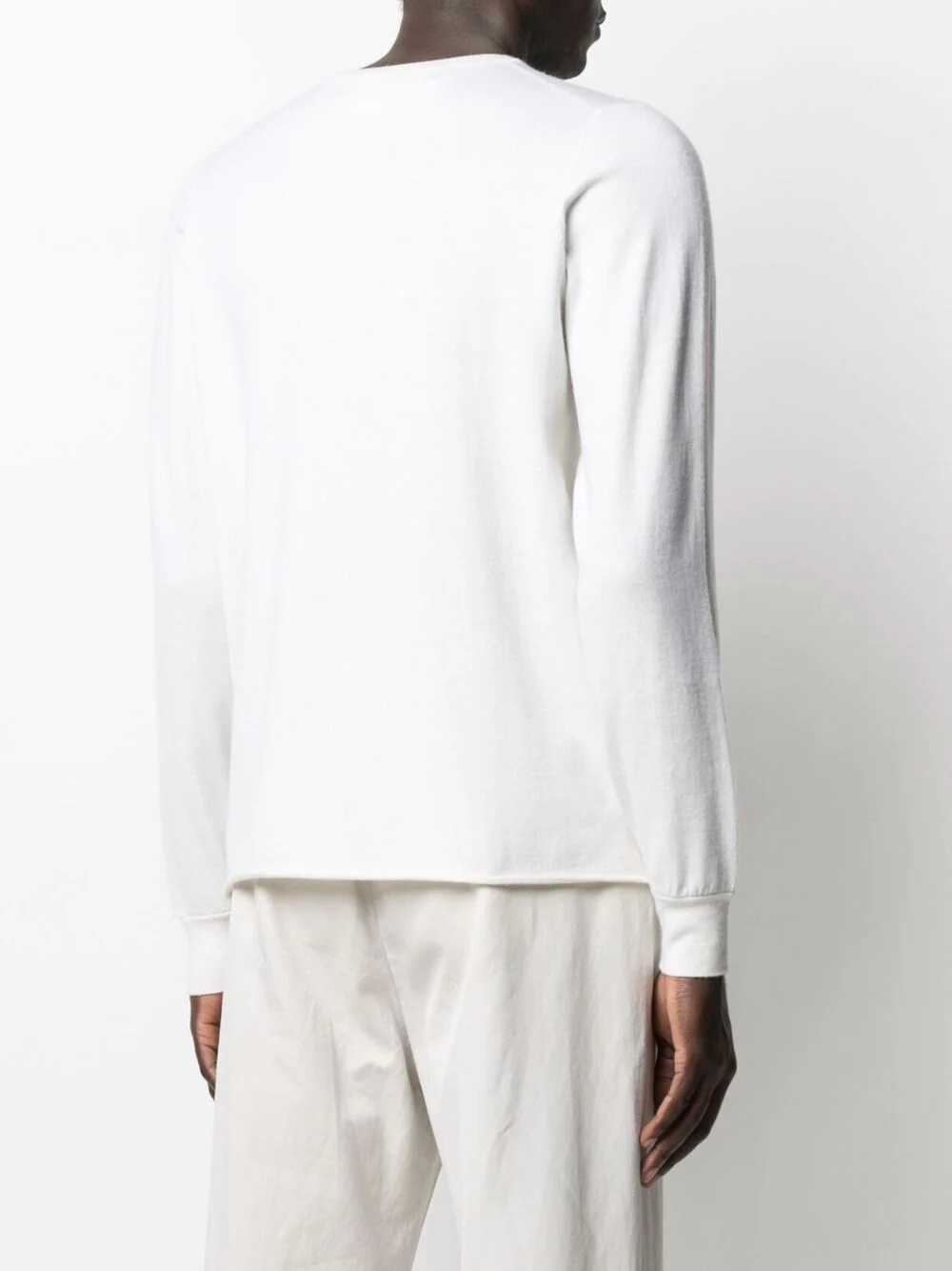 crew-neck cashmere sweatshirt - 5