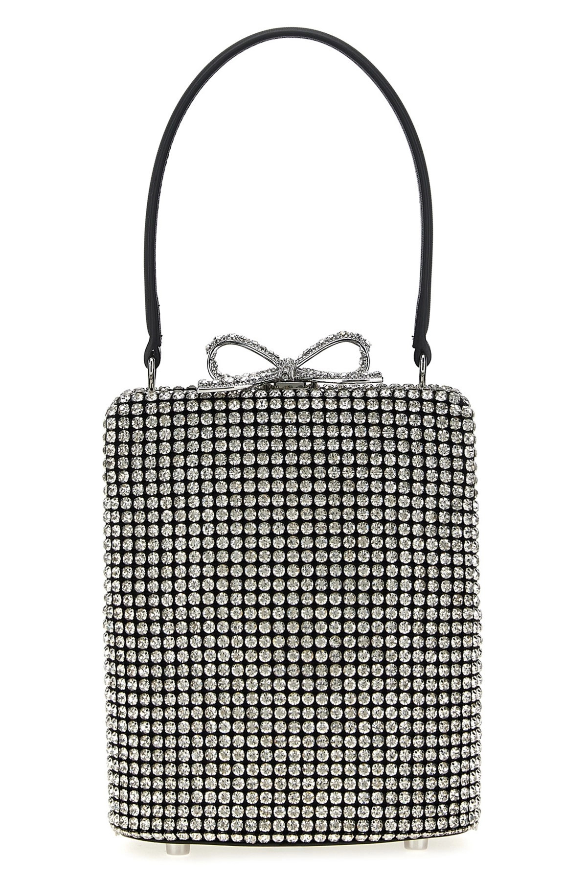 'Silver Crystal Fishnet' handbag - 1