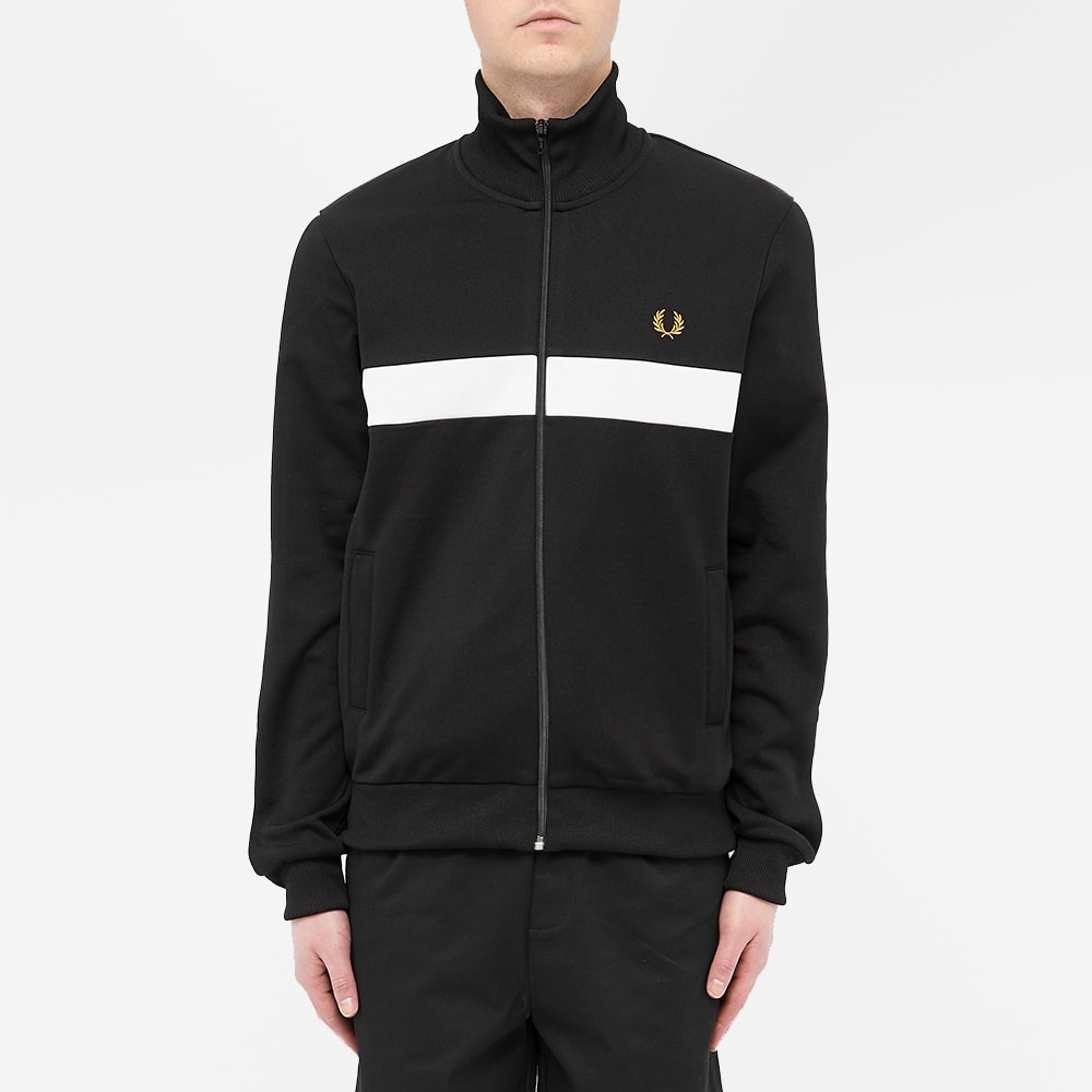 Fred Perry Authentic Contrast Panel Track Jacket - 3