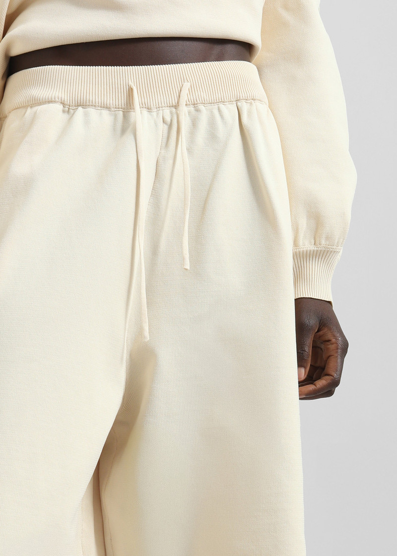 Wesra Knit Bermuda Shorts - Ecru 4