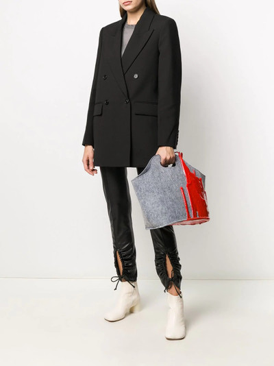 OTTOLINGER Henri drip-effect tote bag outlook