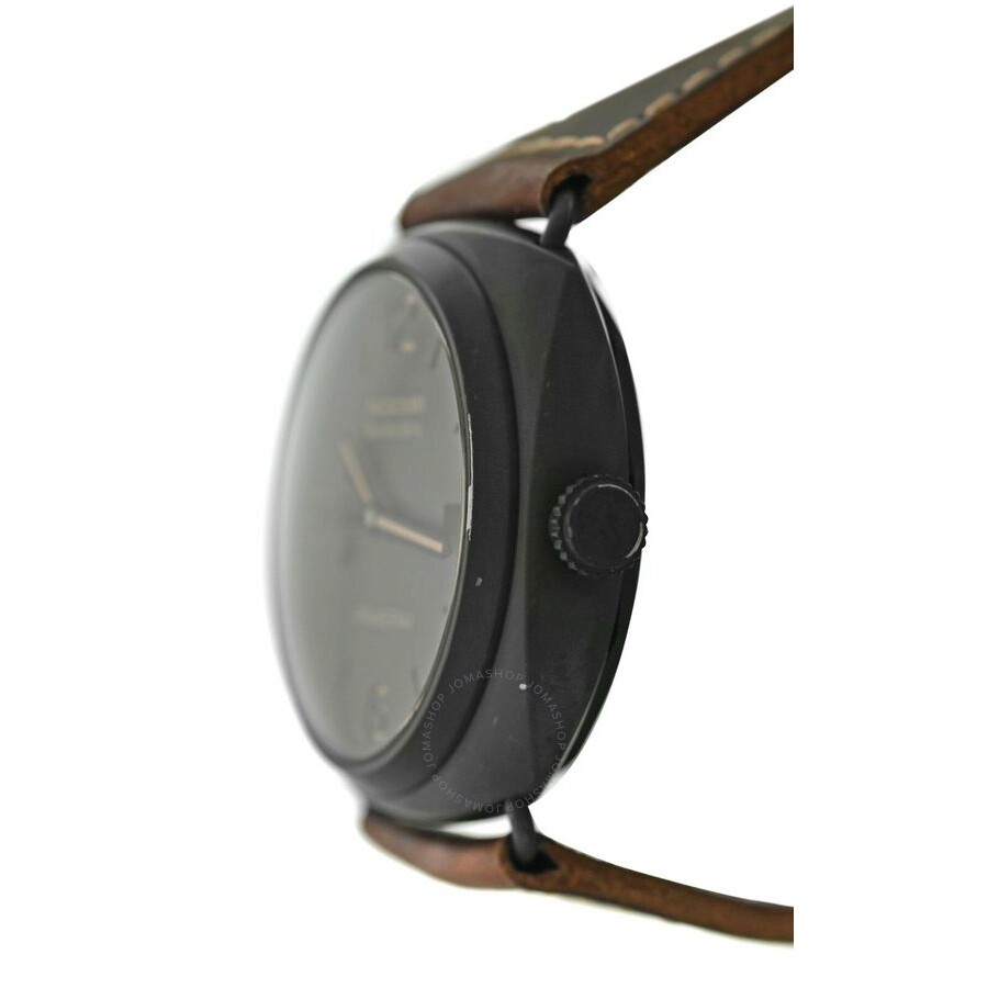 Pre-owned Panerai Radiomir Composite Black Seal 3 Days Brown Dial Men's Watch PAM00505 - 2