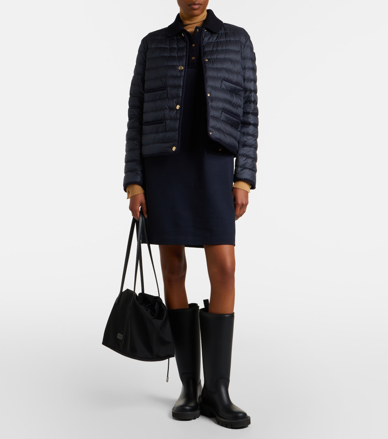 Moncler Cotton piqué polo dress outlook