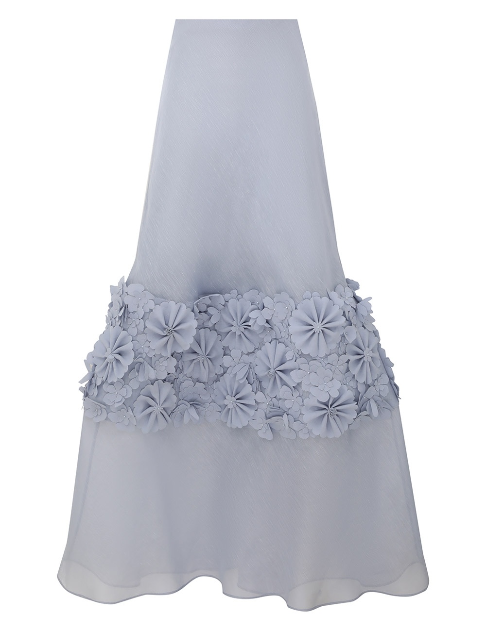 NATURA APPLIQUE FLOWER SKIRT - 1