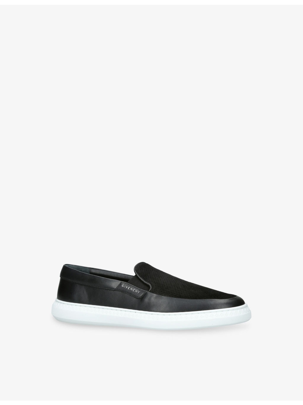 G Set Leather Low-Top Slip-Ons - 3