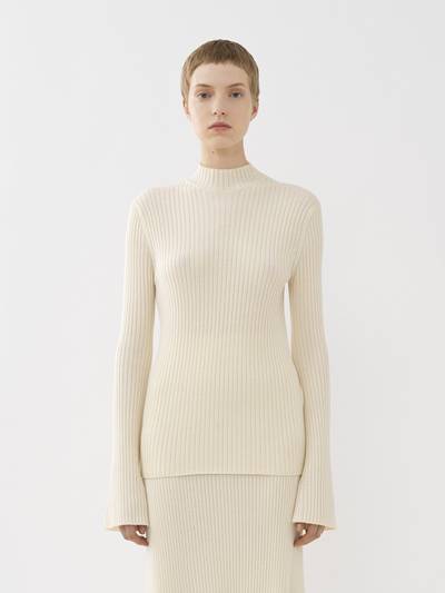 Chloé FITTED MOCK-NECK SWEATER outlook