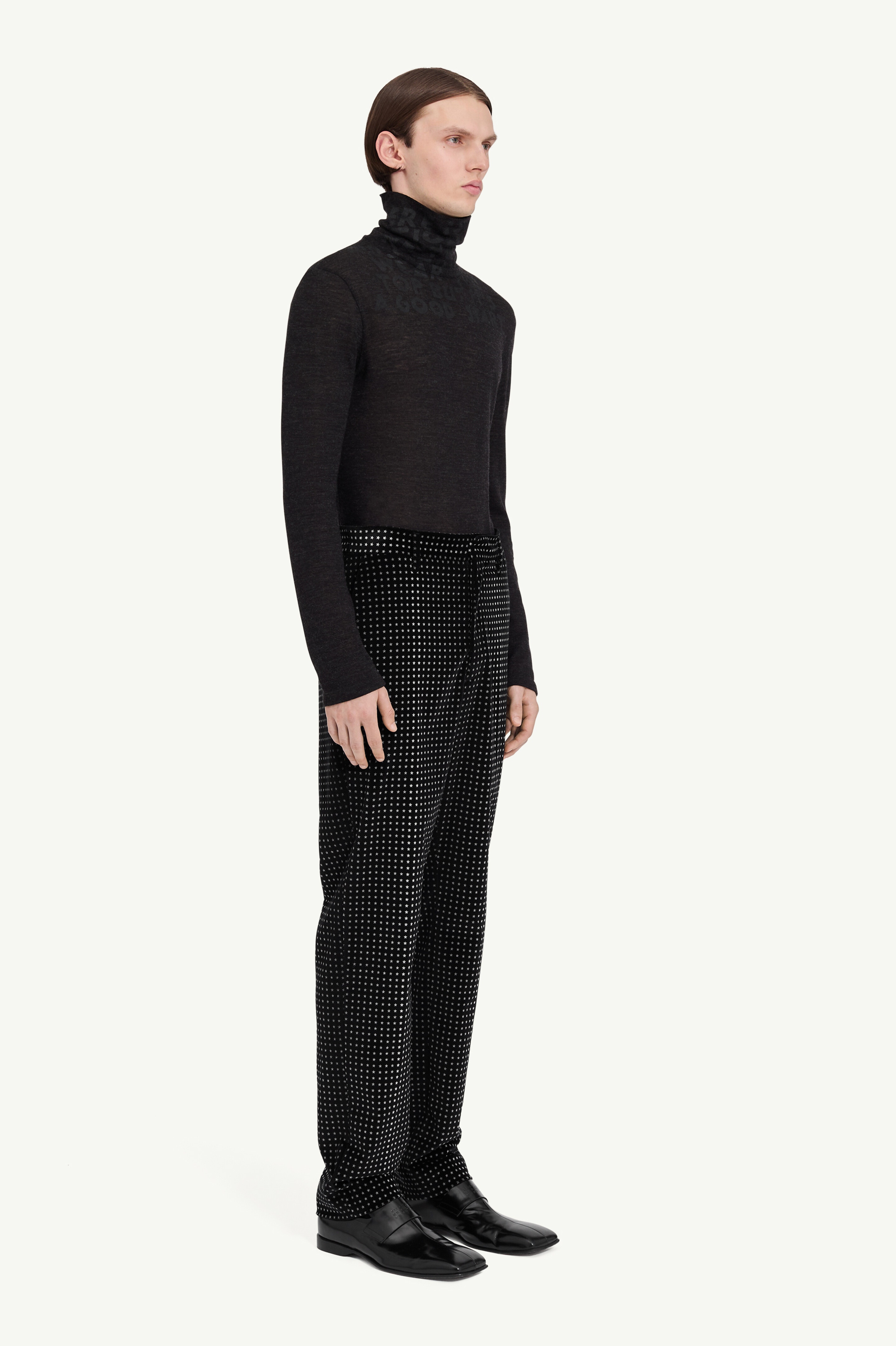 Star velvet trousers - 3