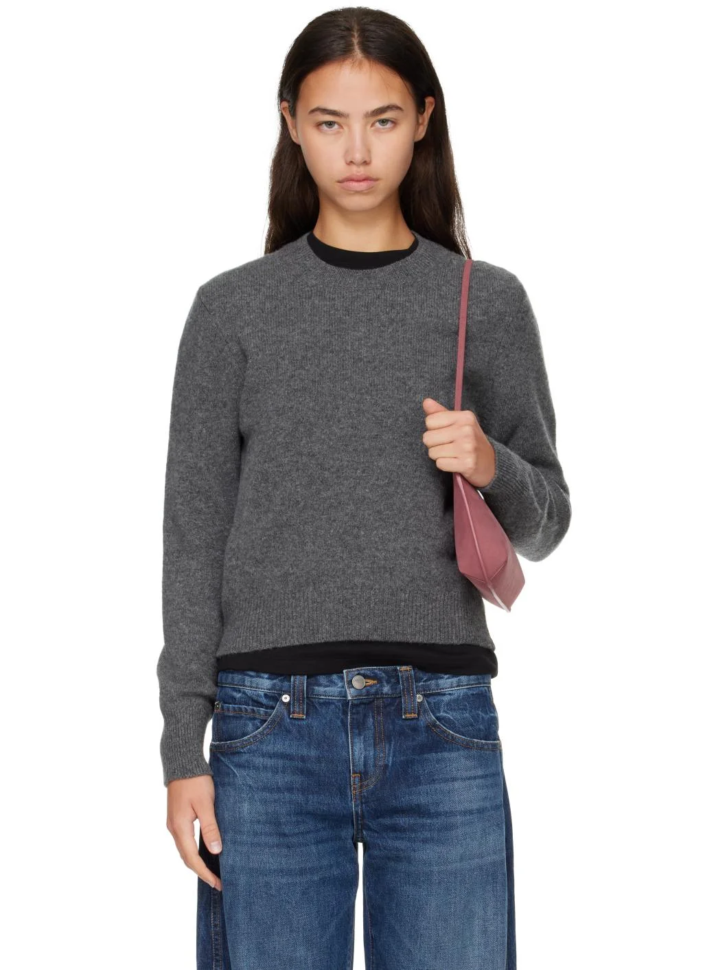 Gray Sligo Crewneck Sweater - 1