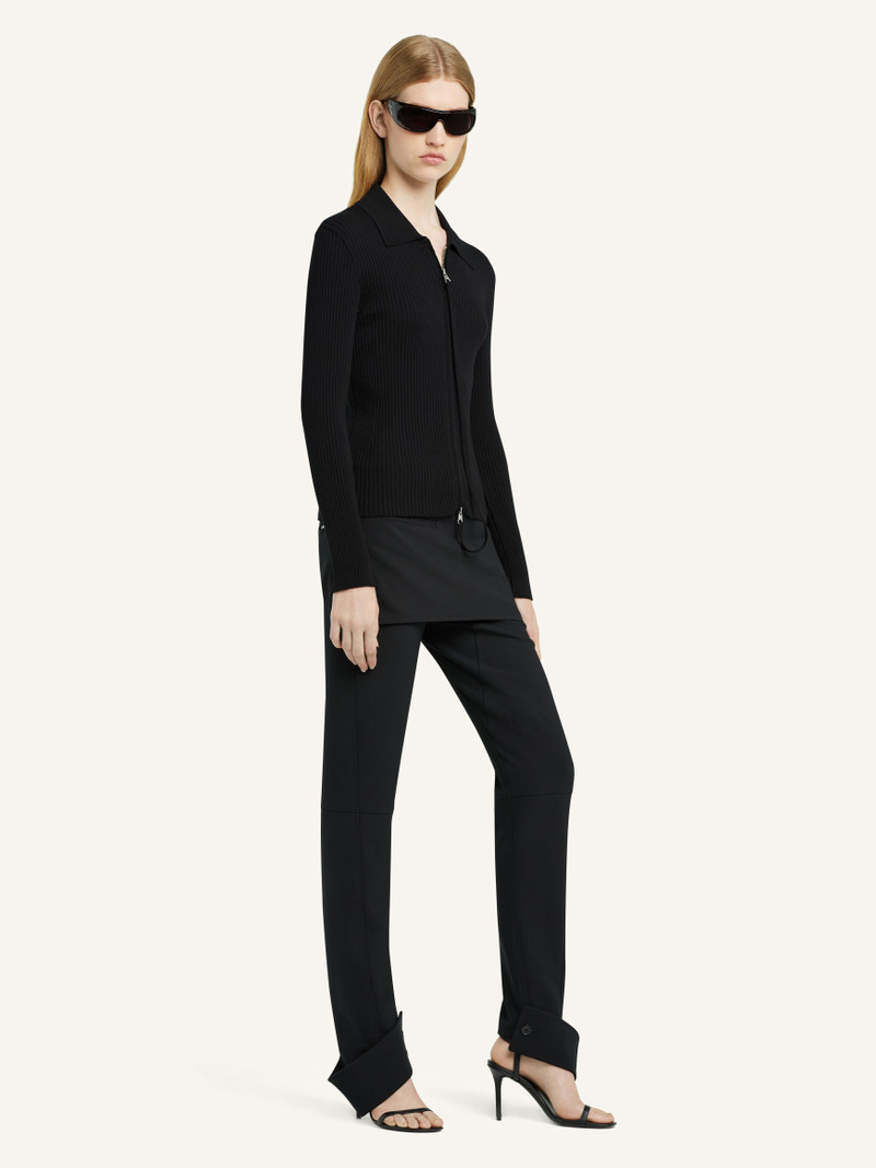 KNITTED ZIPPED CARDIGAN 3