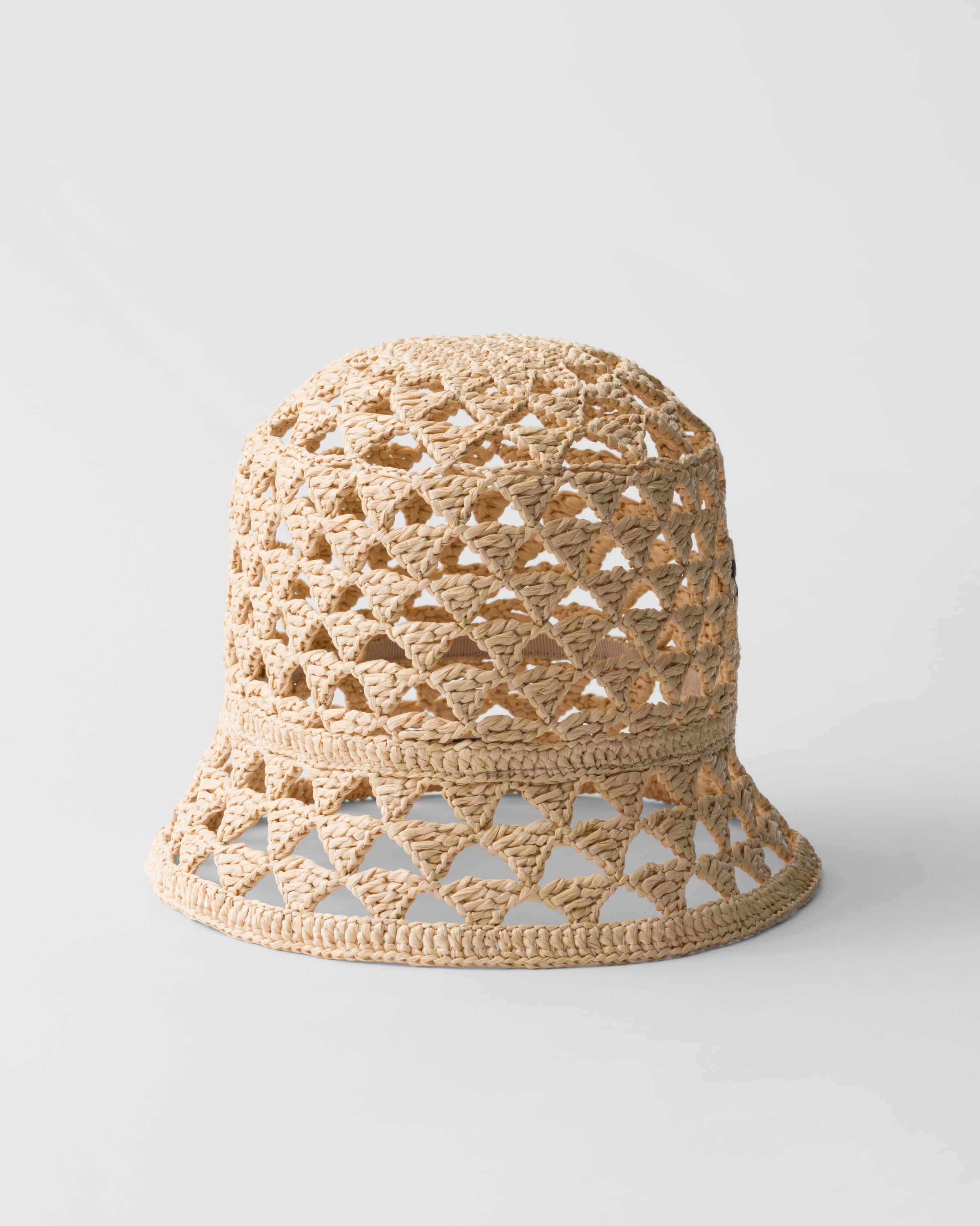 Woven fabric bucket hat - 3