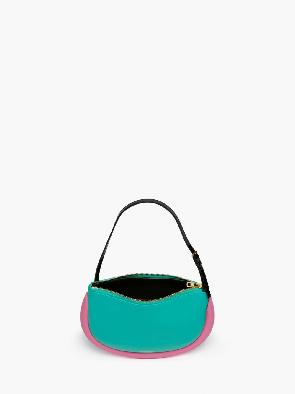 BUMPER-MOON LEATHER SHOULDER BAG - 5