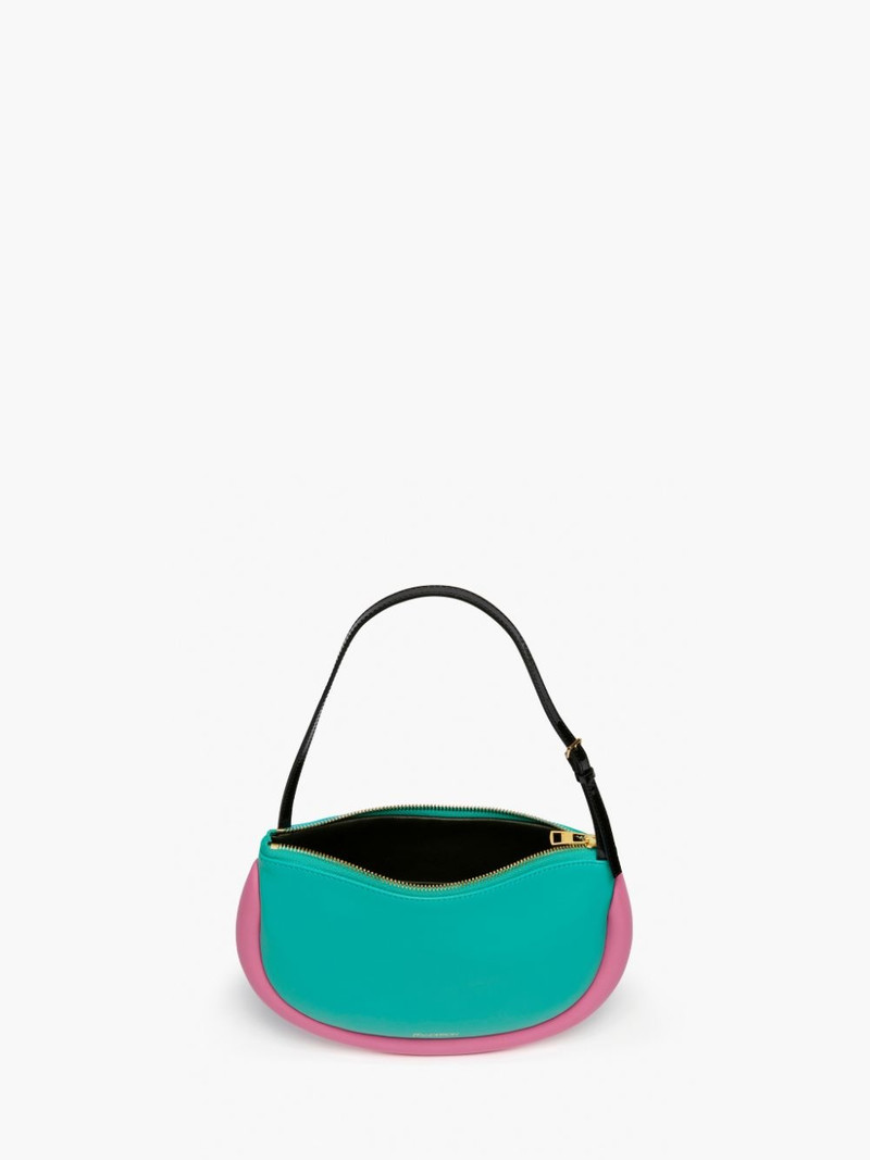 BUMPER-MOON LEATHER SHOULDER BAG 5