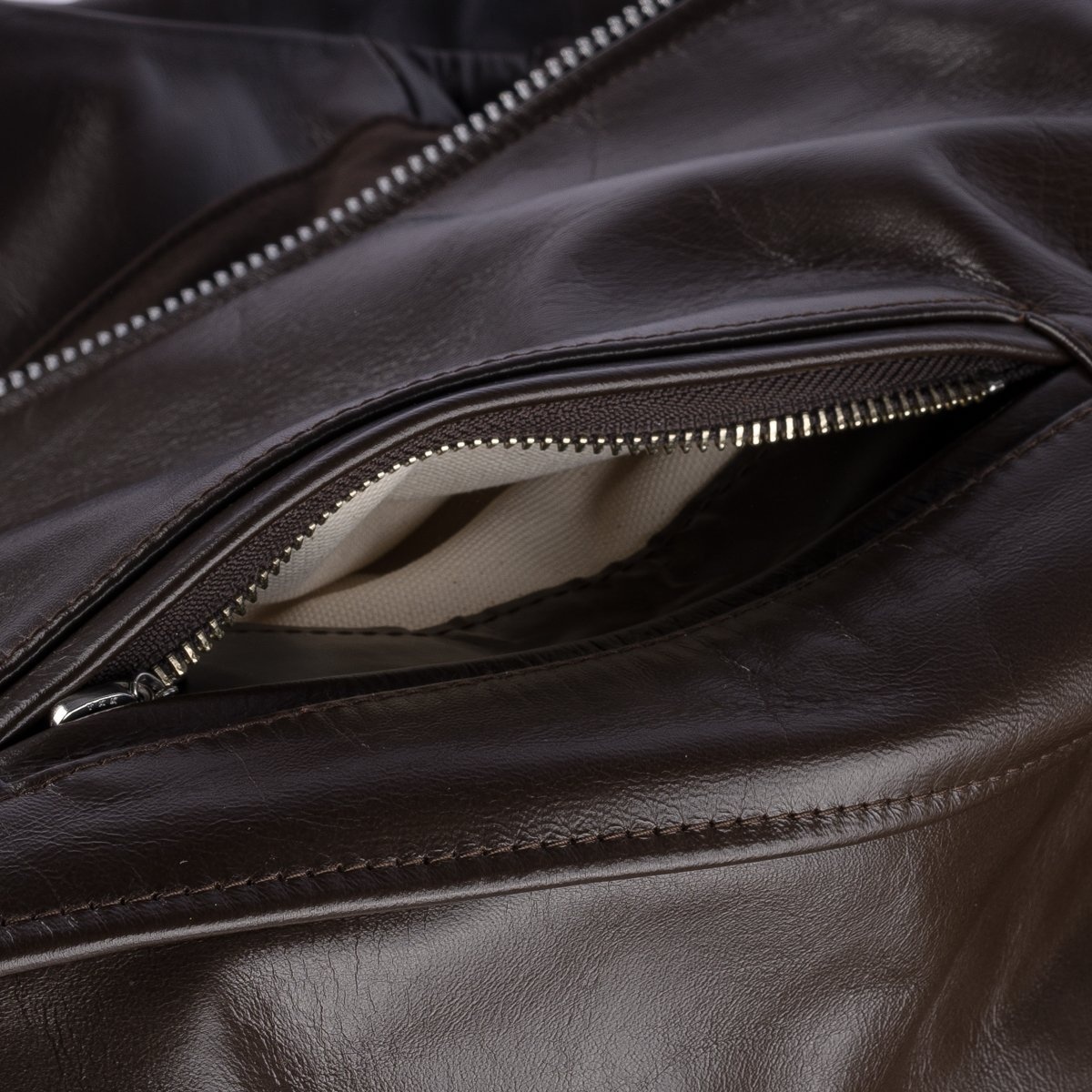 IHJ-129-BRN Japanese Horsehide Rider's Jacket - Brown - 16