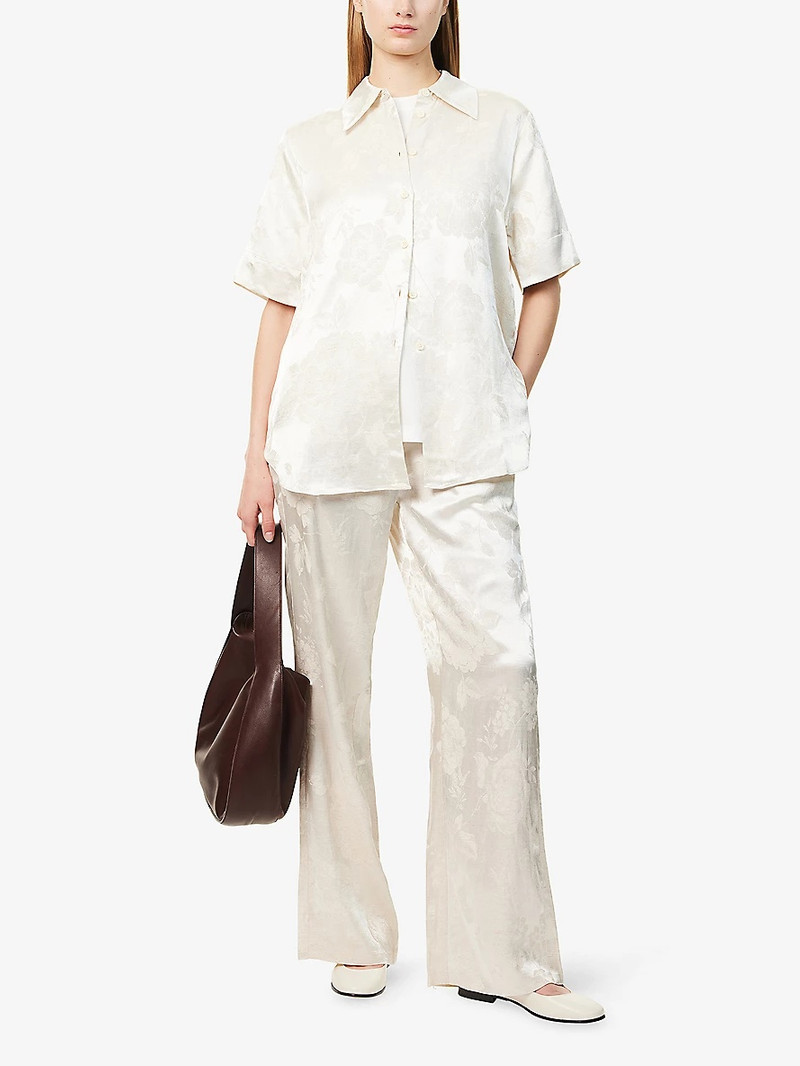 Holzweiler Luka Jacquard Straight-Leg Woven Trousers outlook