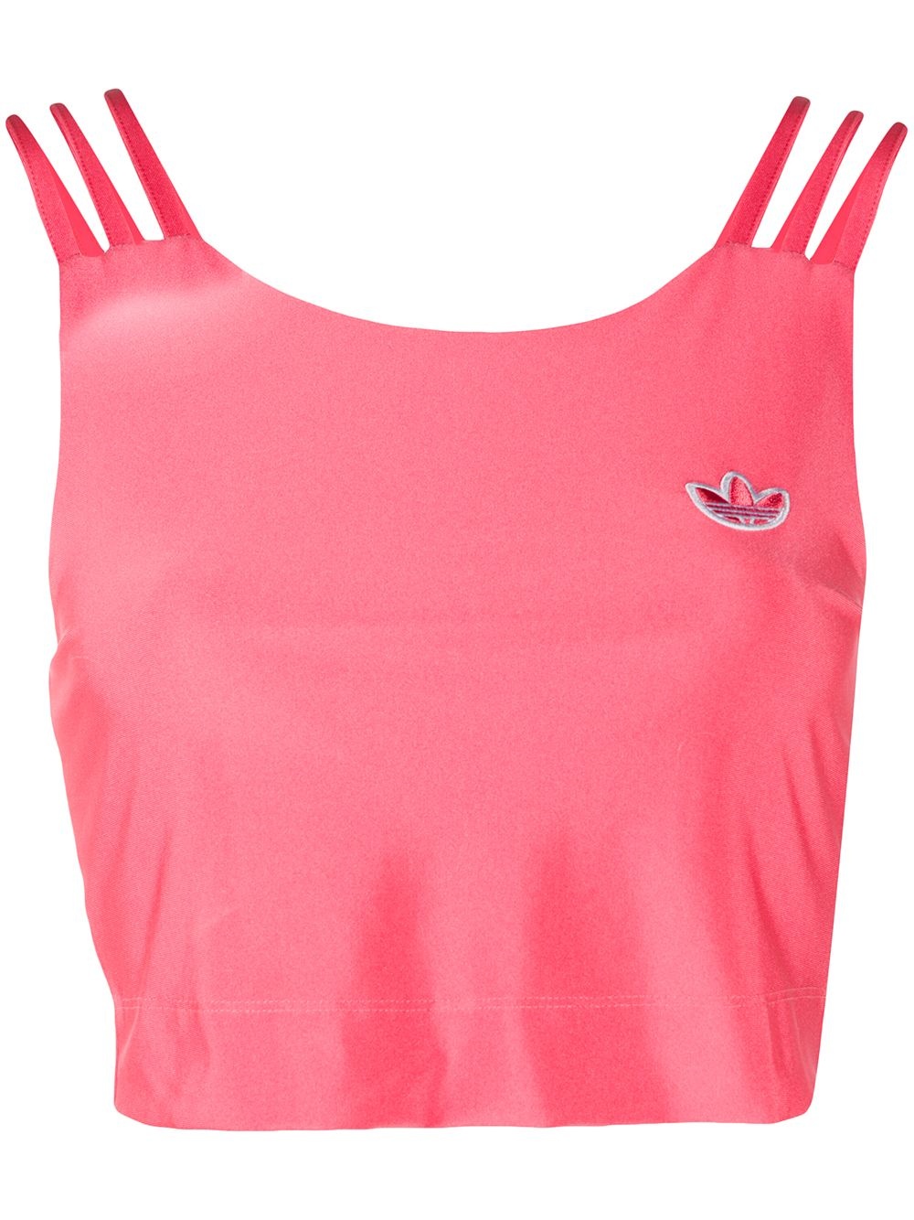 trefoil cropped tank top - 1