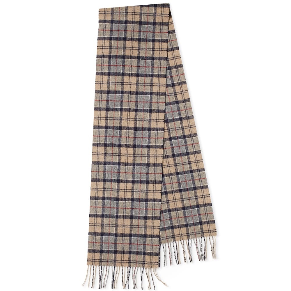 Barbour Tartan Lambswool Scarf - 2