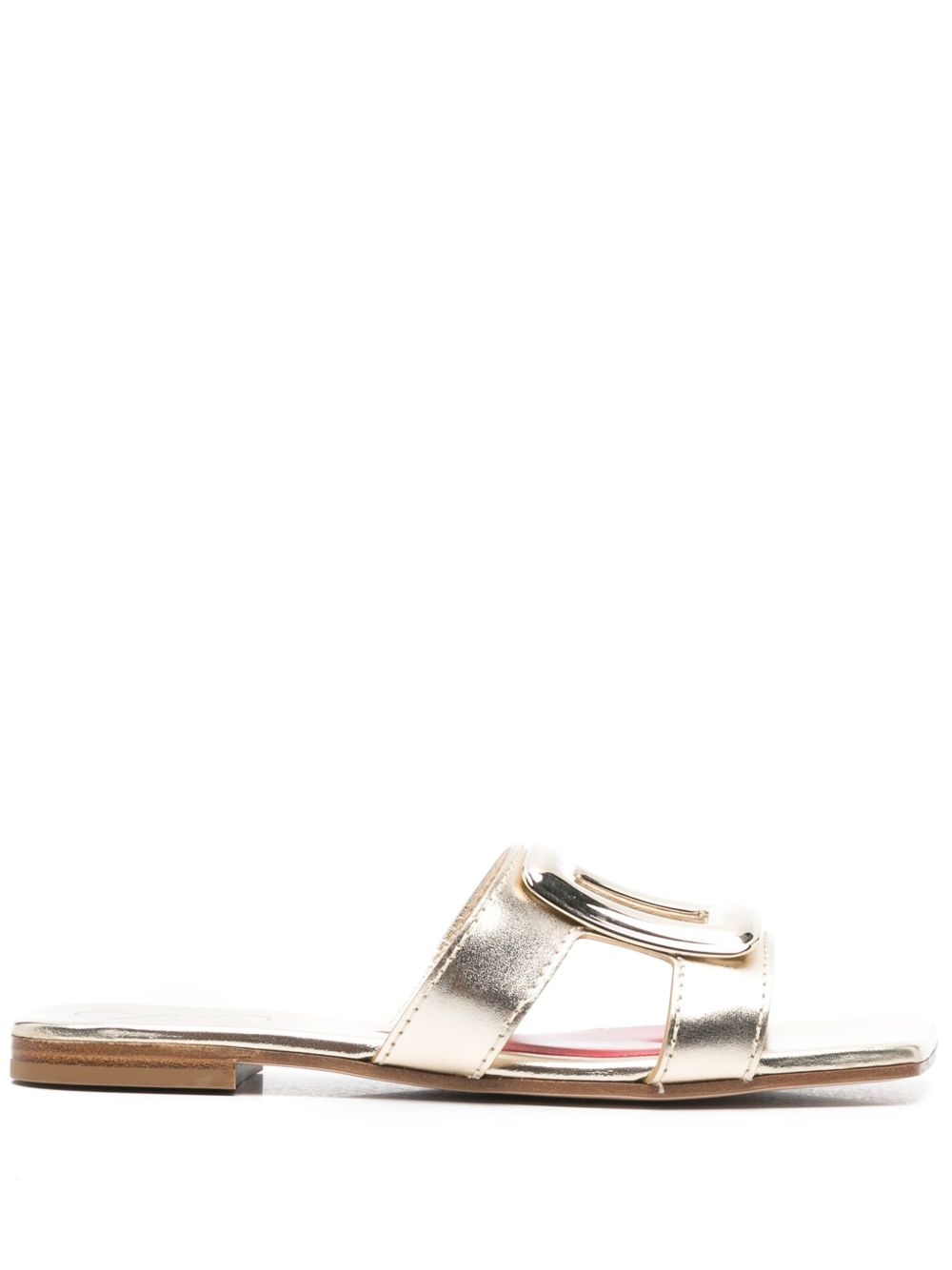 buckle-detail flat sandals - 1