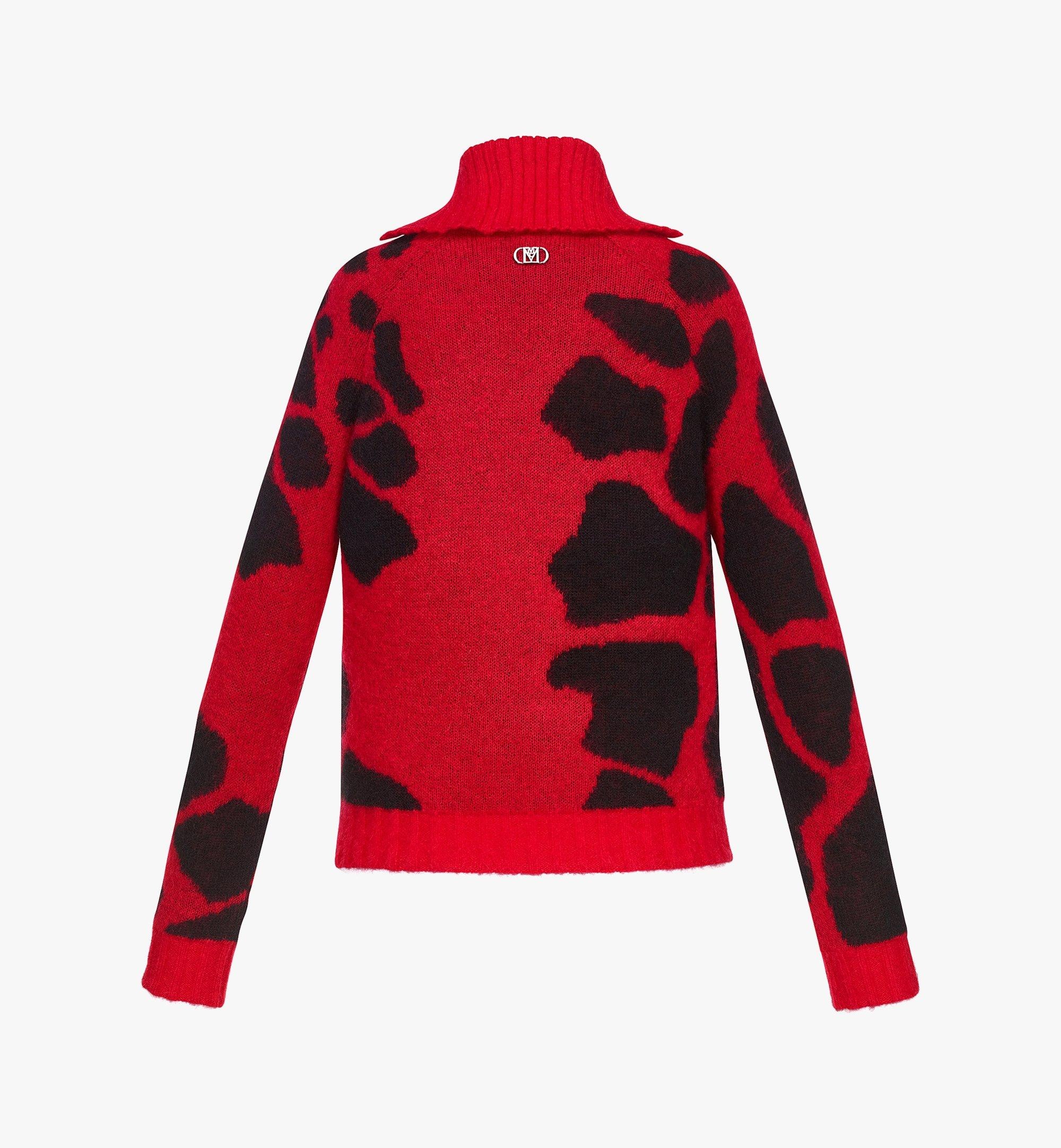 Women’s Mohair Jacquard Sweater - 3