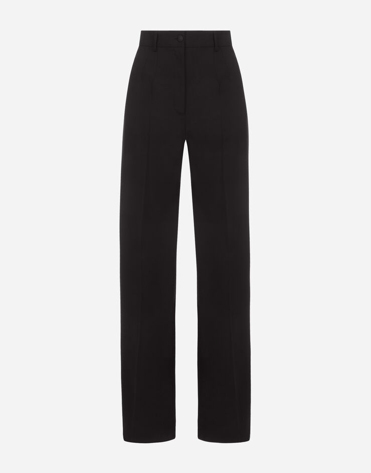 Flared woolen pants - 3