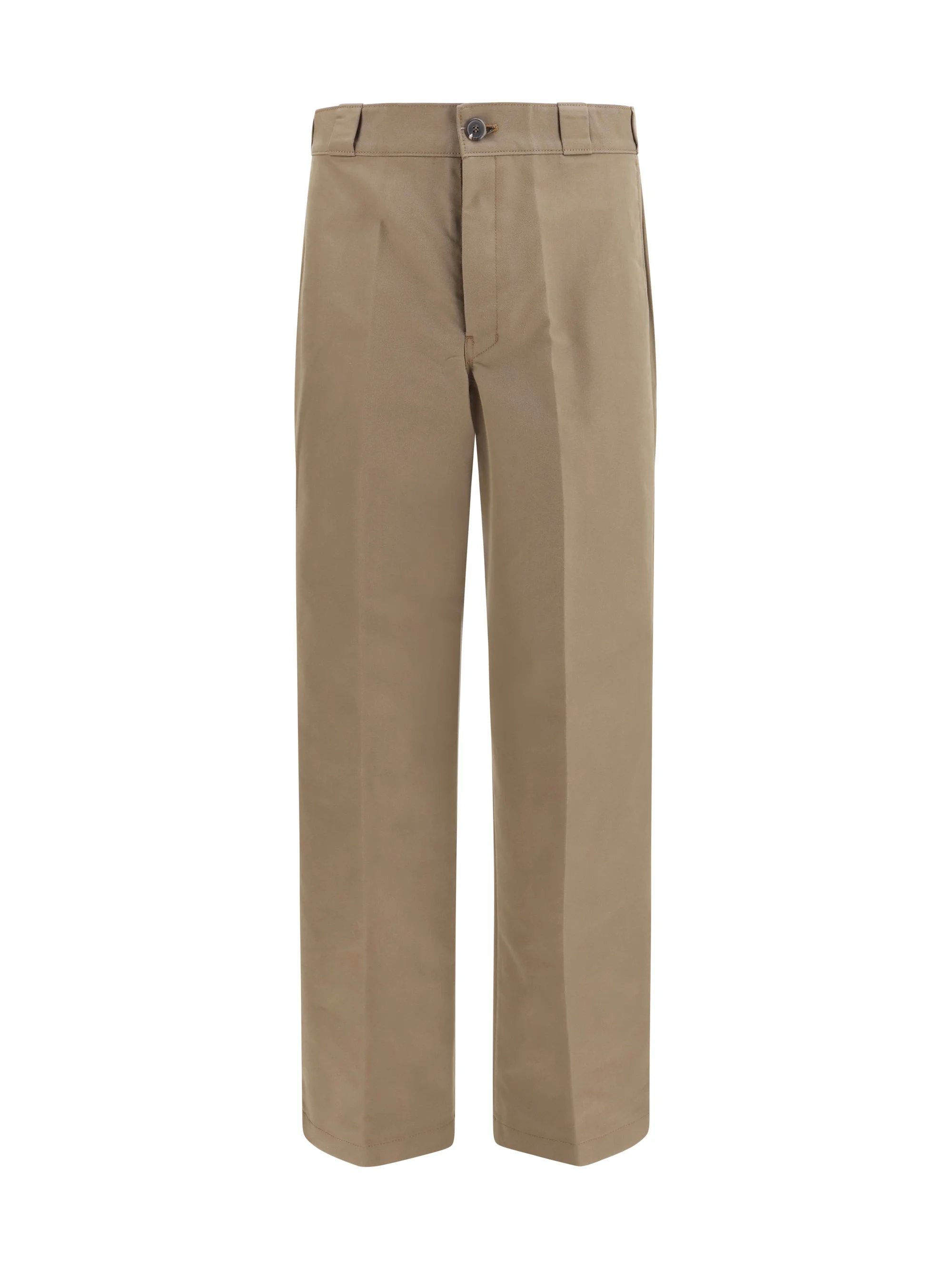 Prada Men Technical Wide-Leg Pants In Canvas - 1