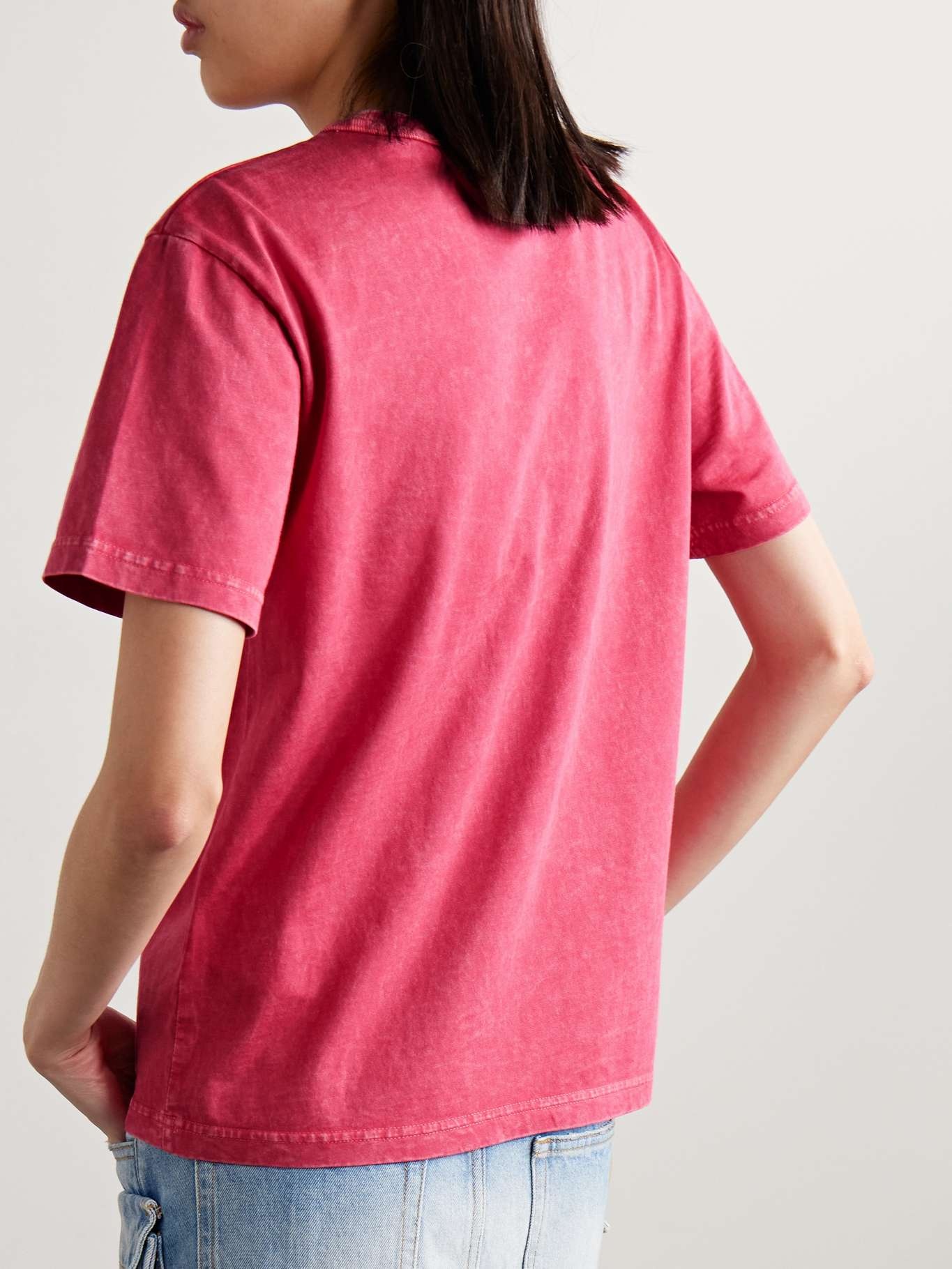 Essential printed cotton-jersey T-shirt - 4
