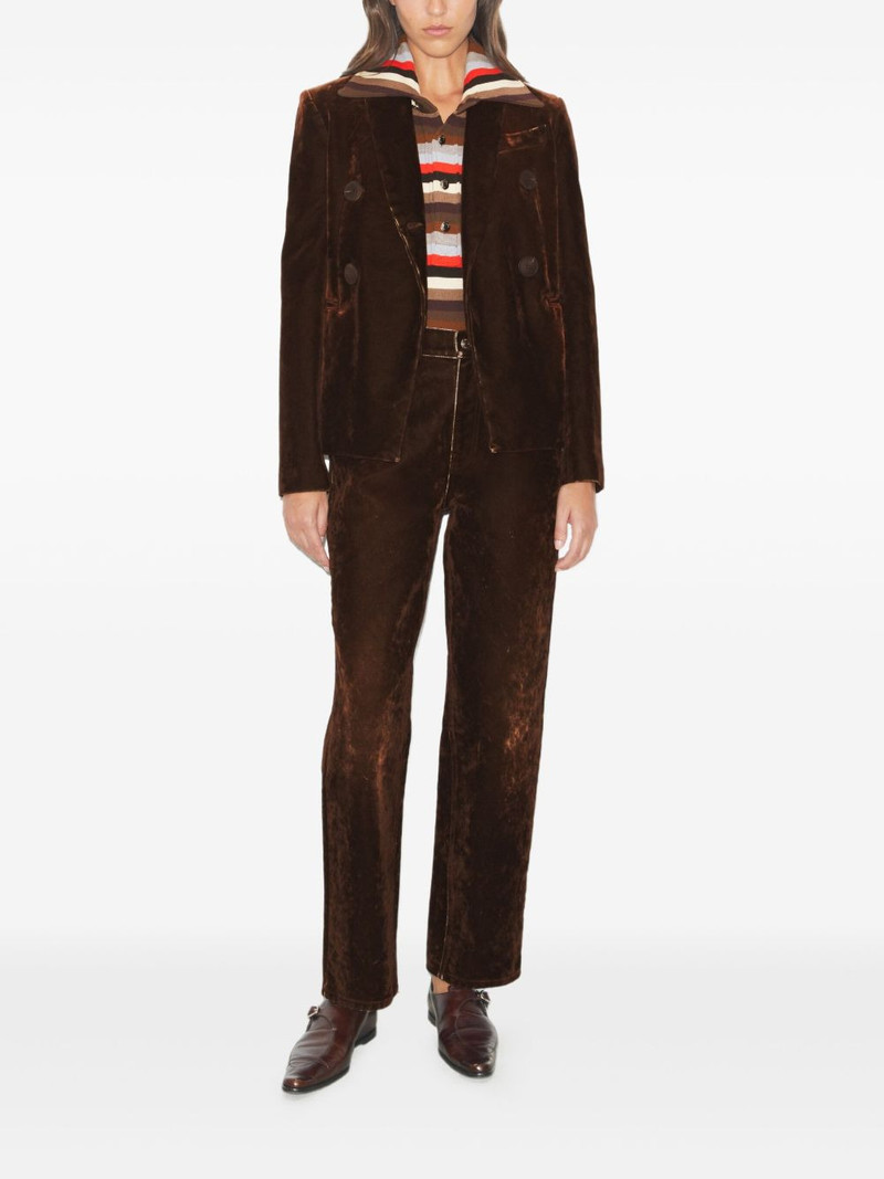 TORY BURCH logo-patch jeans outlook