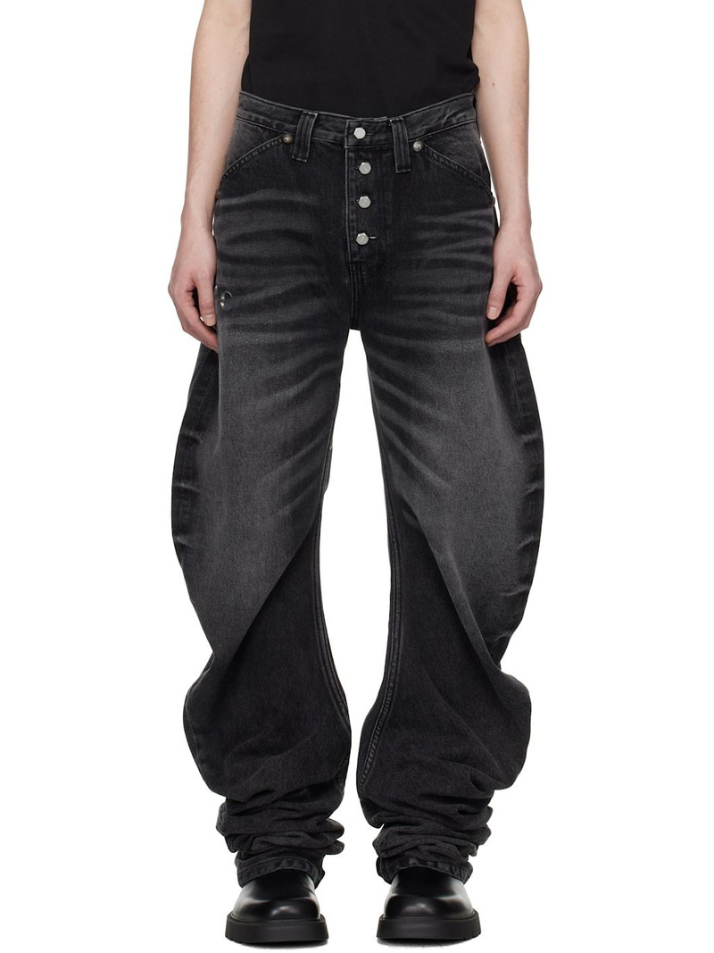 Black Parkour Jeans - 1