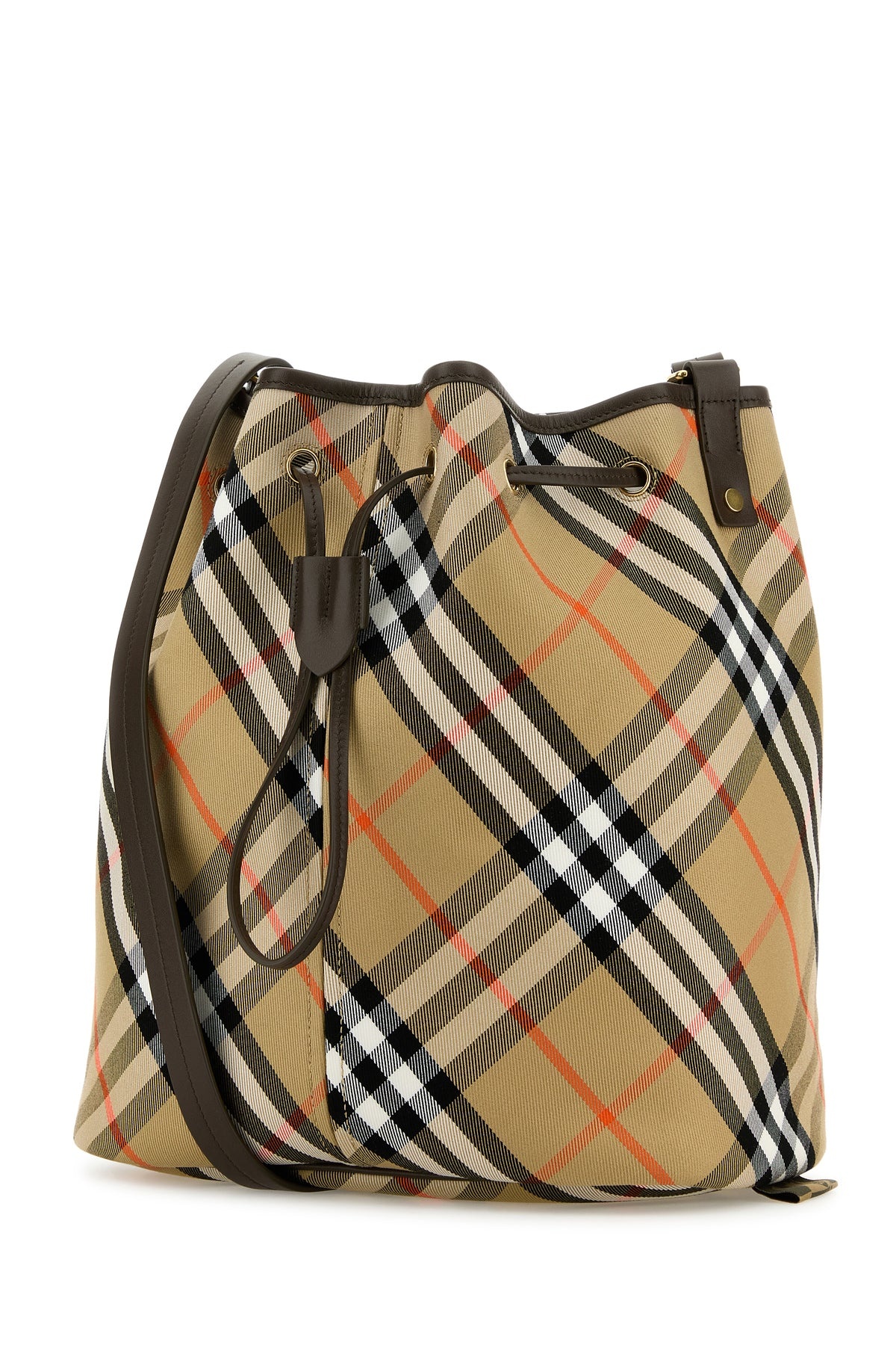 Embroidered canvas bucket bag - 2