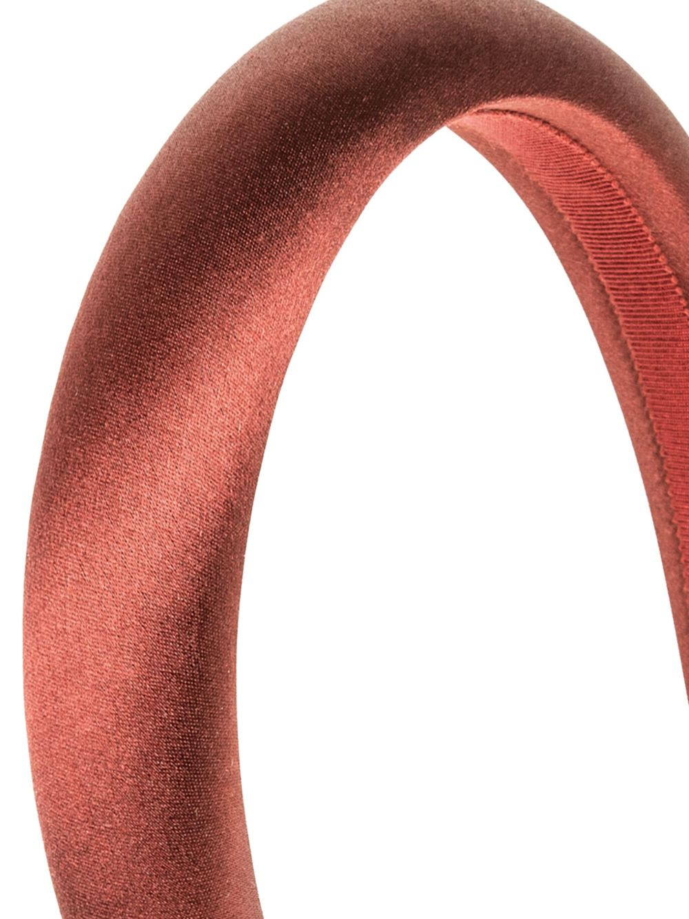 satin padded headband - 2