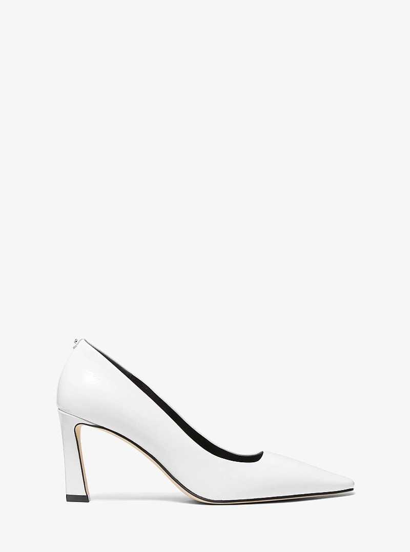 Darrah Crackled Patent Leather Pump 1