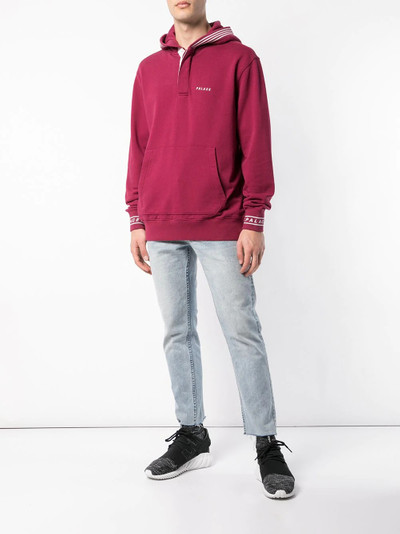 PALACE stripe trim hoodie outlook