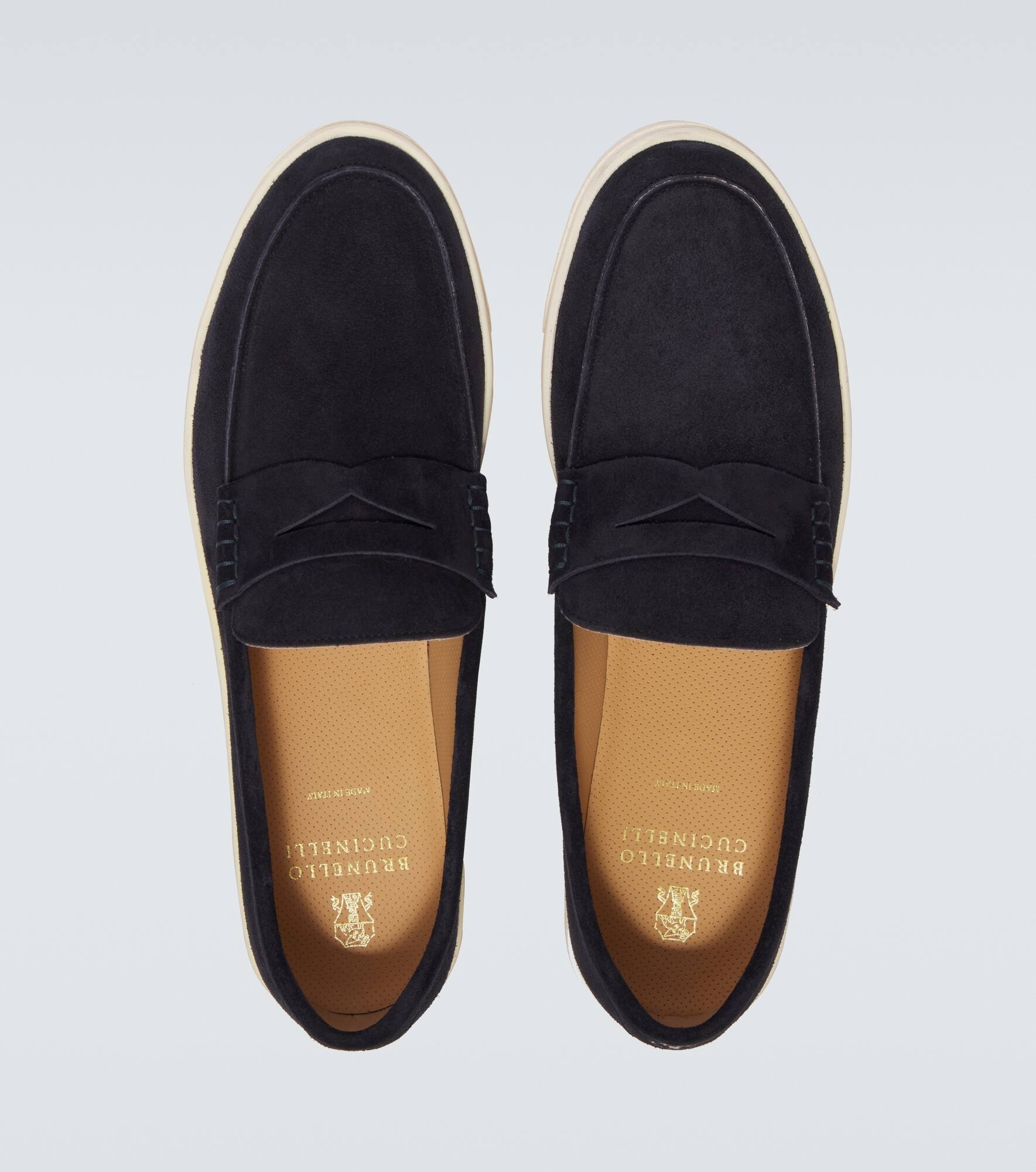Suede loafers - 4