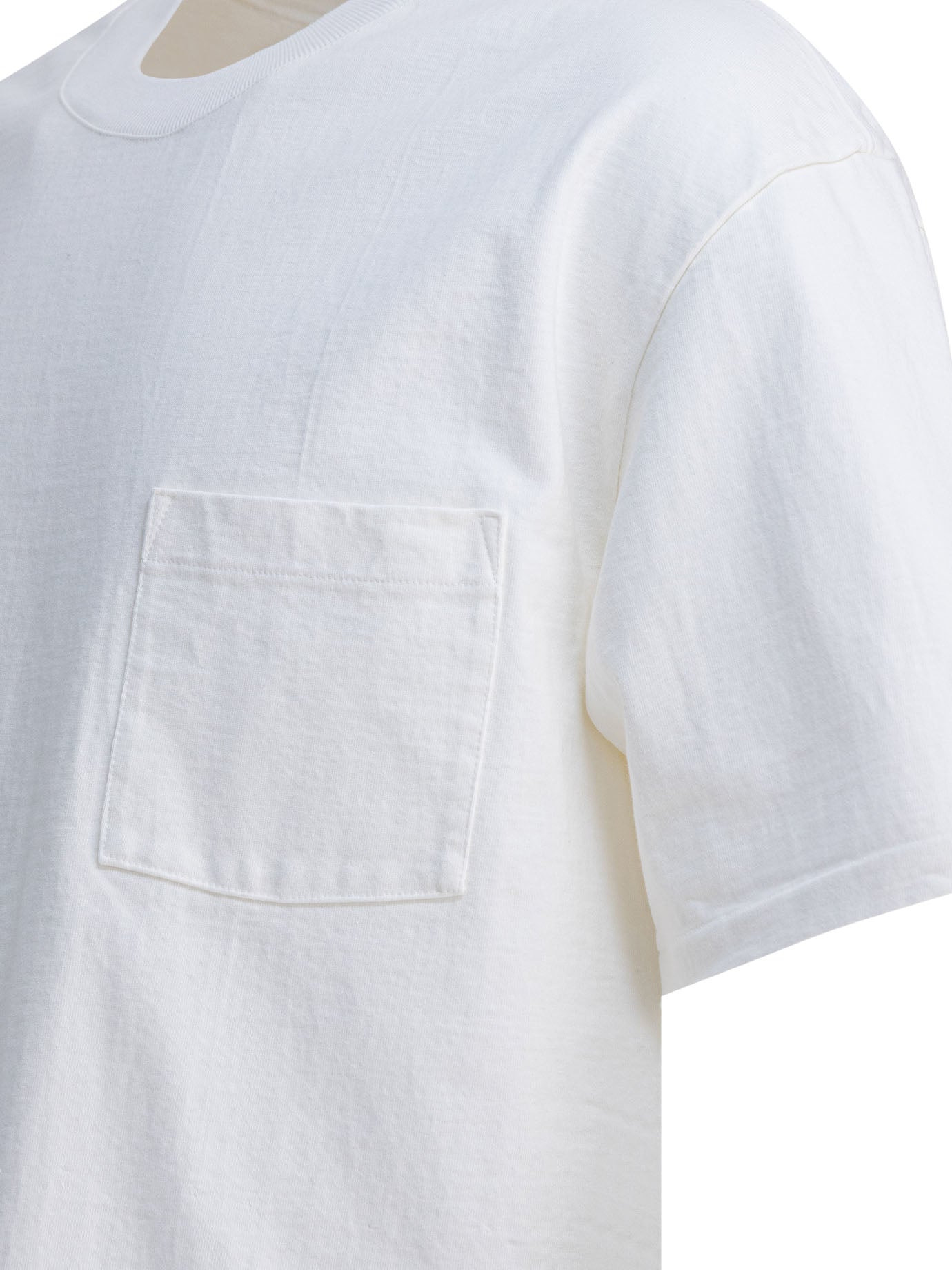 Cotton T-Shirt T-Shirts White - 4