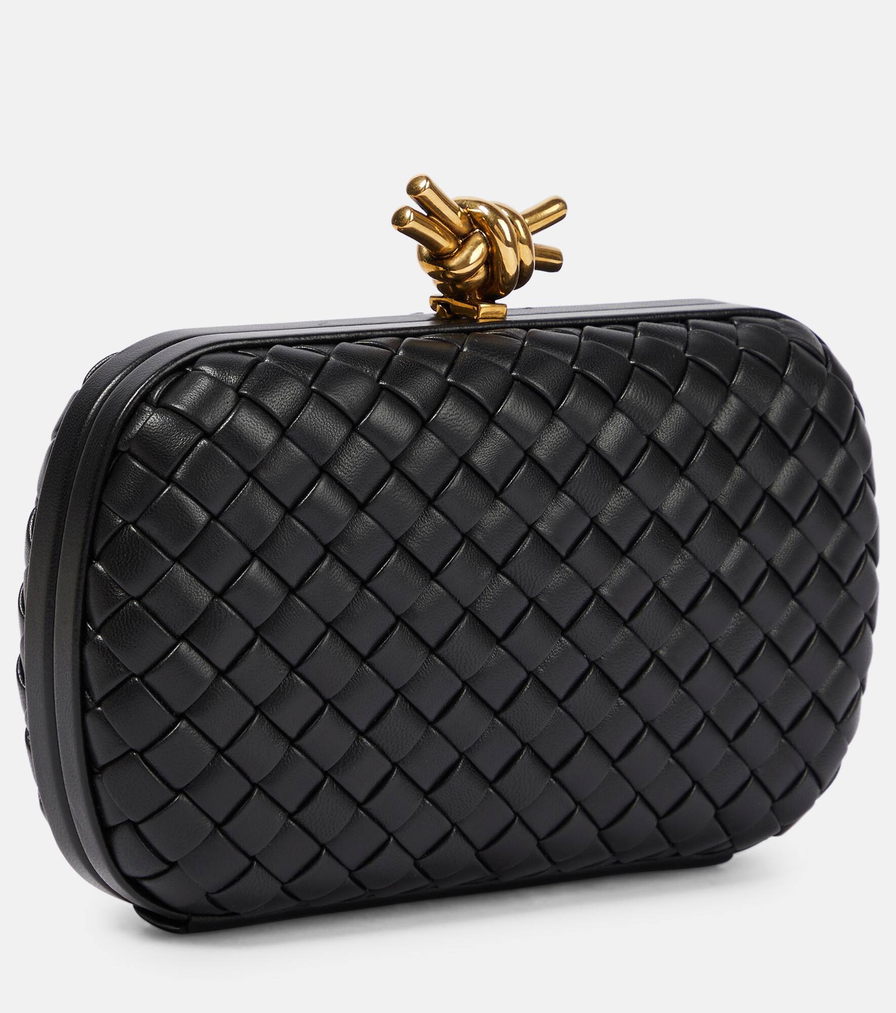 Knot Intreccio leather clutch - 4