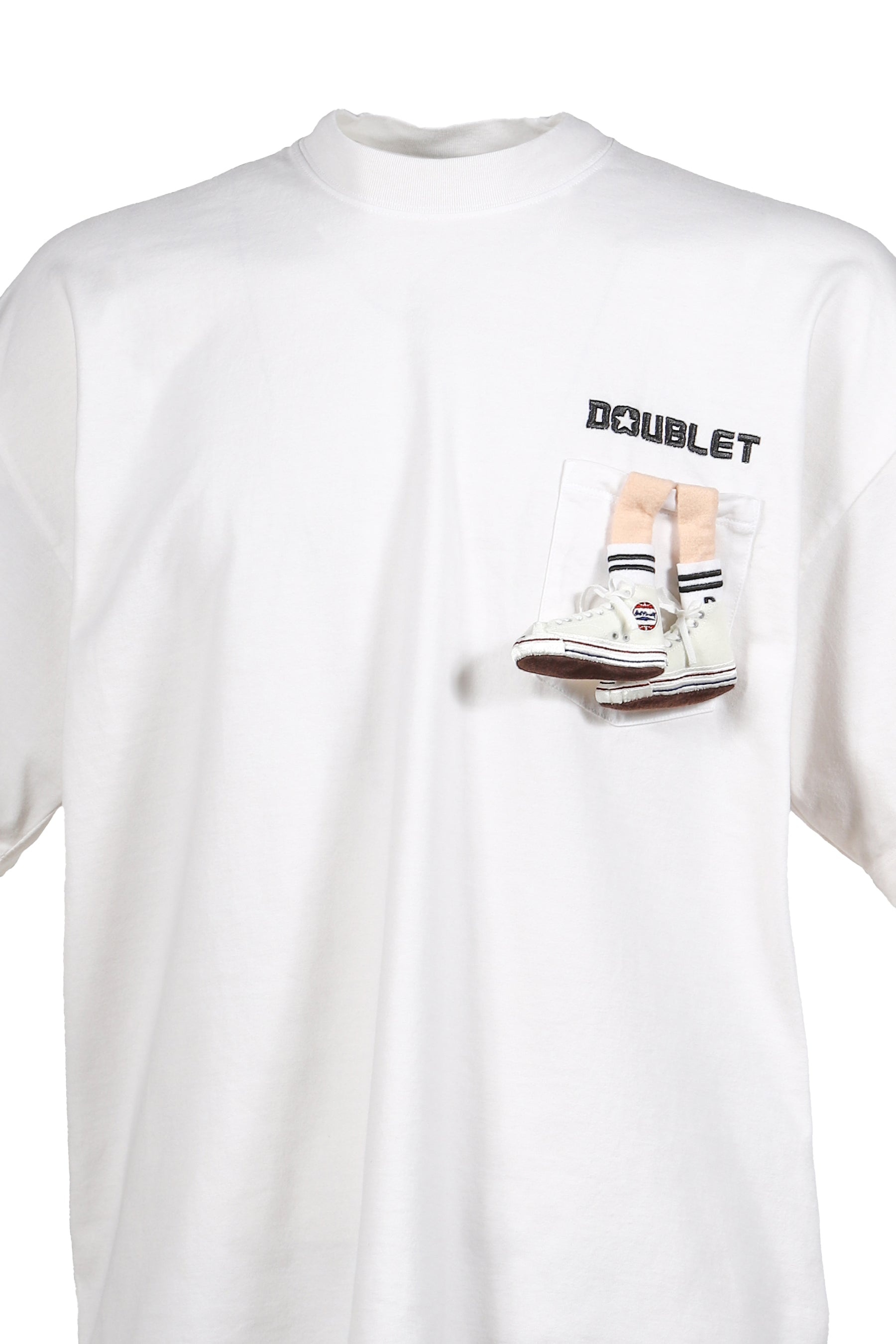 JACK PARCELL ALLSTER EMBROIDERY T-SHIRT / WHT - 3