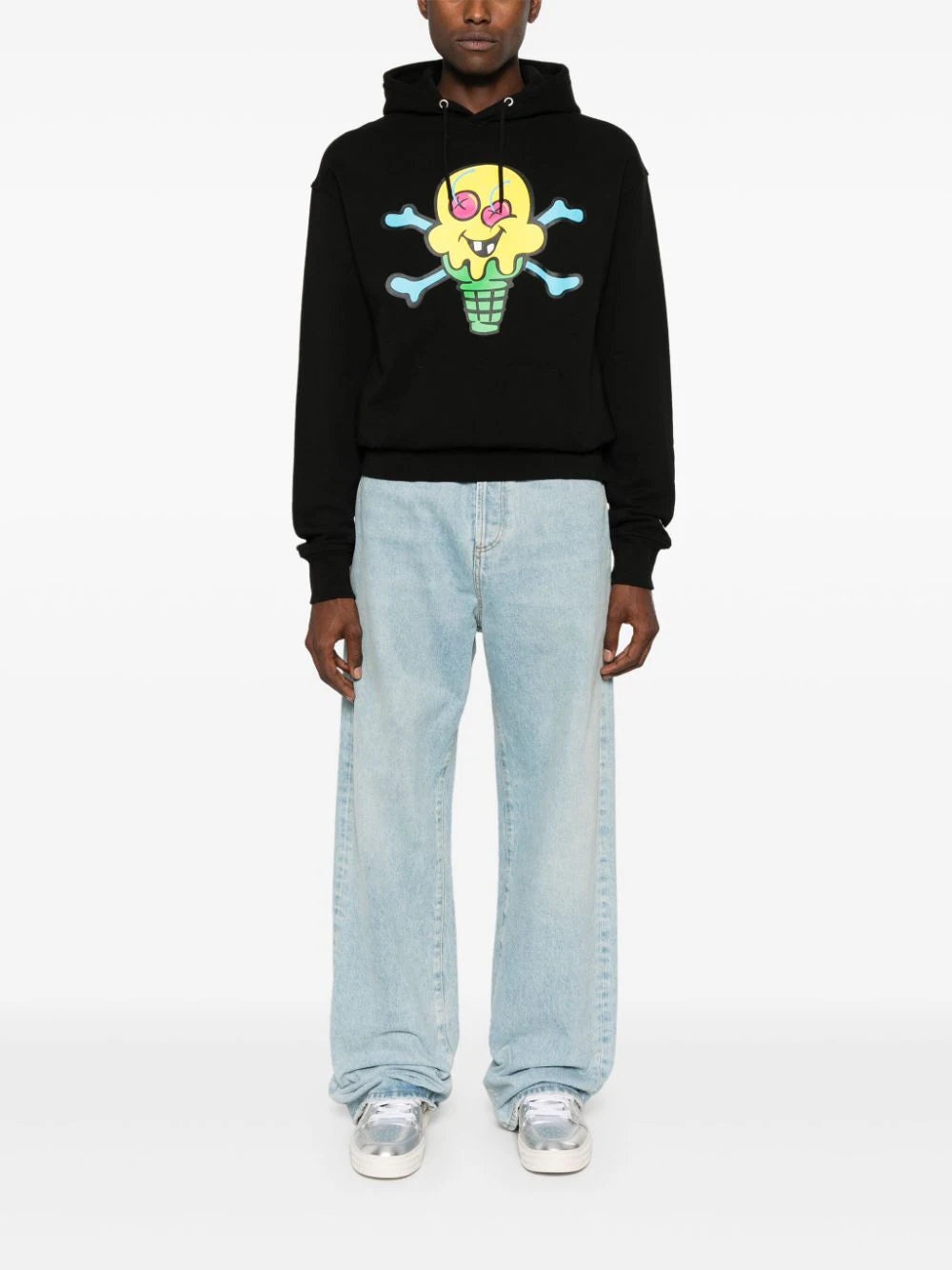CONES & BONES COTTON HOODIE - 2