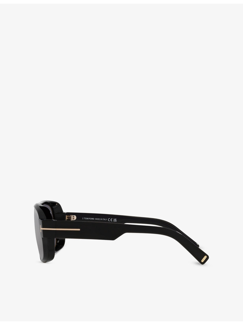 TOM FORD TR001833 Pilot-Frame Acetate Sunglasses outlook