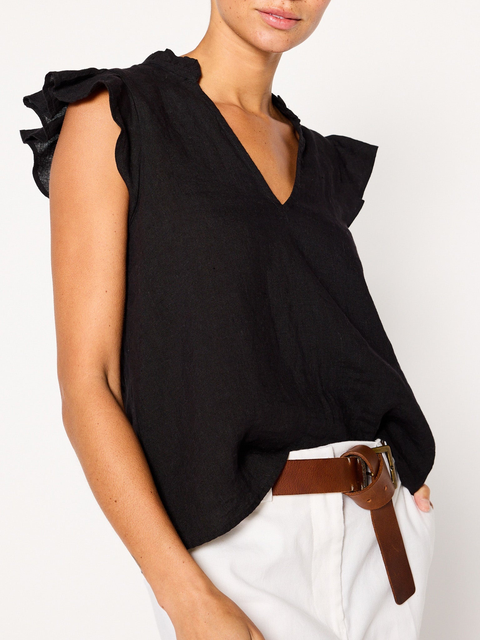 The Devan Sleeveless Blouse - 4