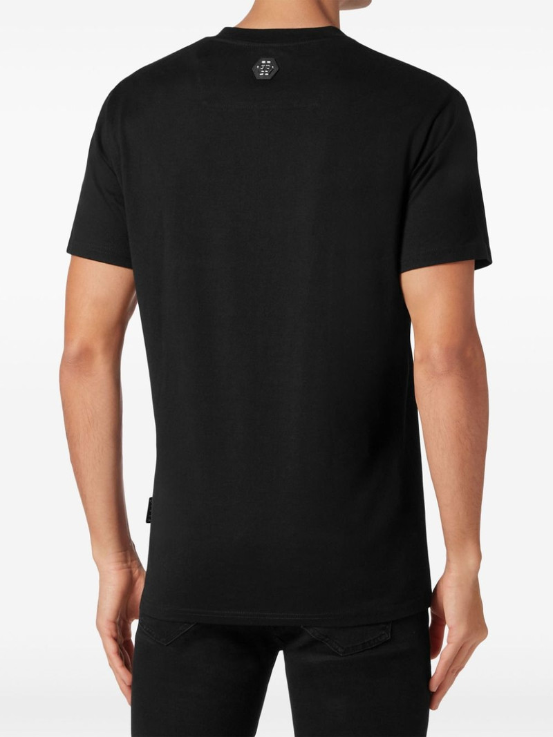 logo-embellished cotton T-shirt 4