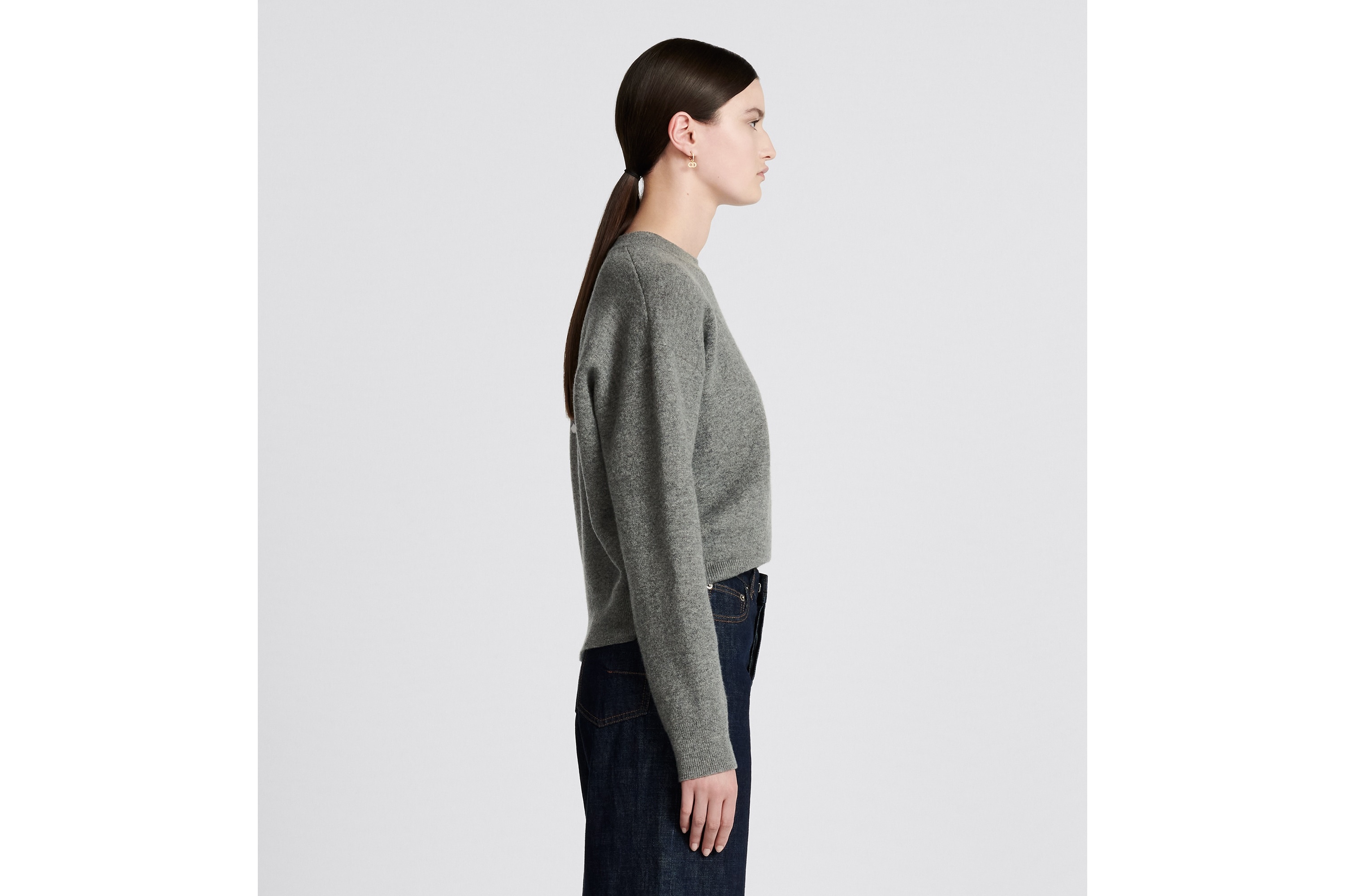 'J'Adior 8' Boxy Sweater - 5