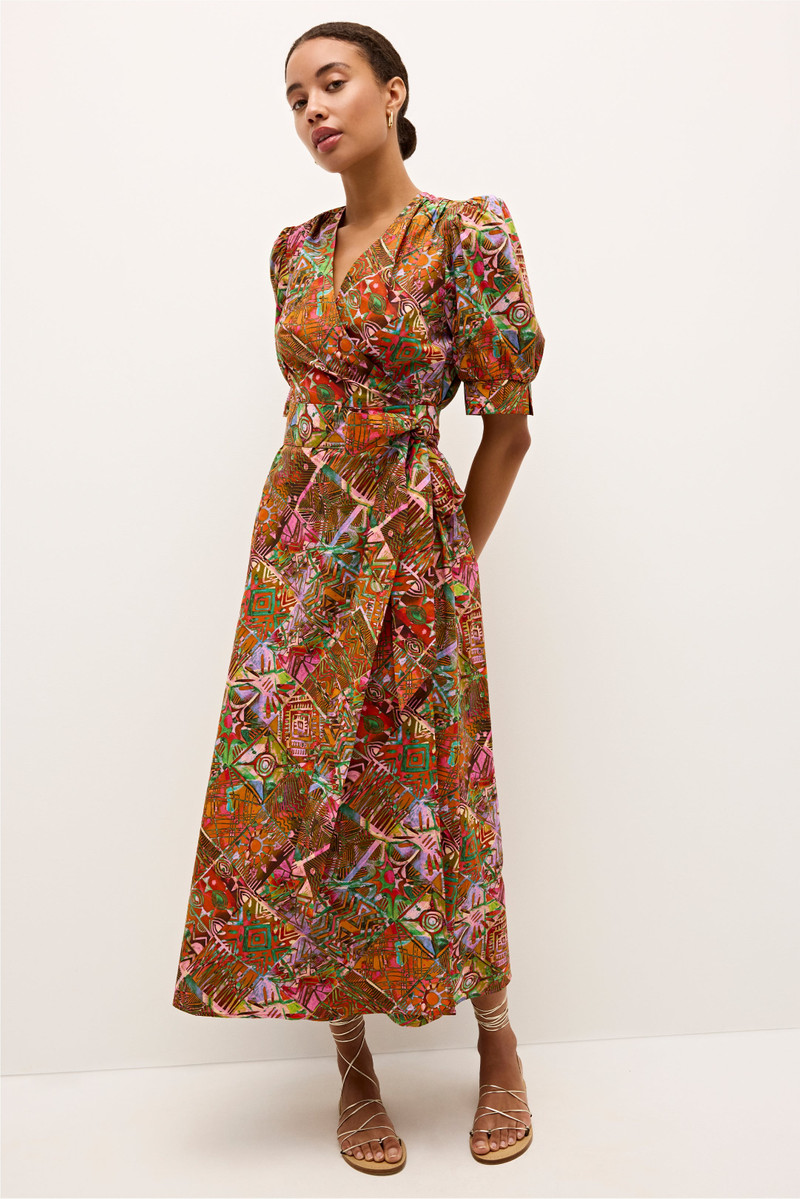 MARIE OLIVER RITA WRAP DRESS outlook