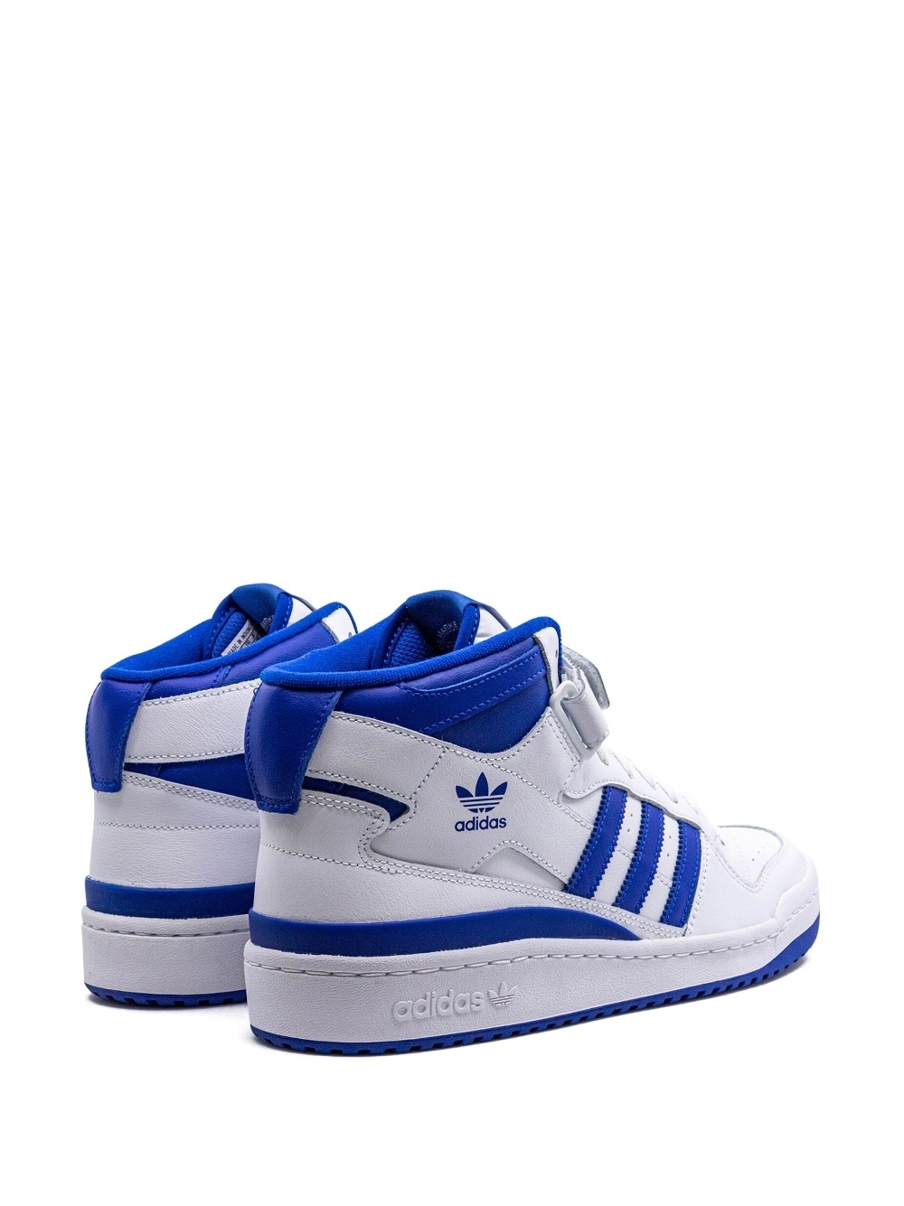 Forum Mid "White/Royal" sneakers - 3